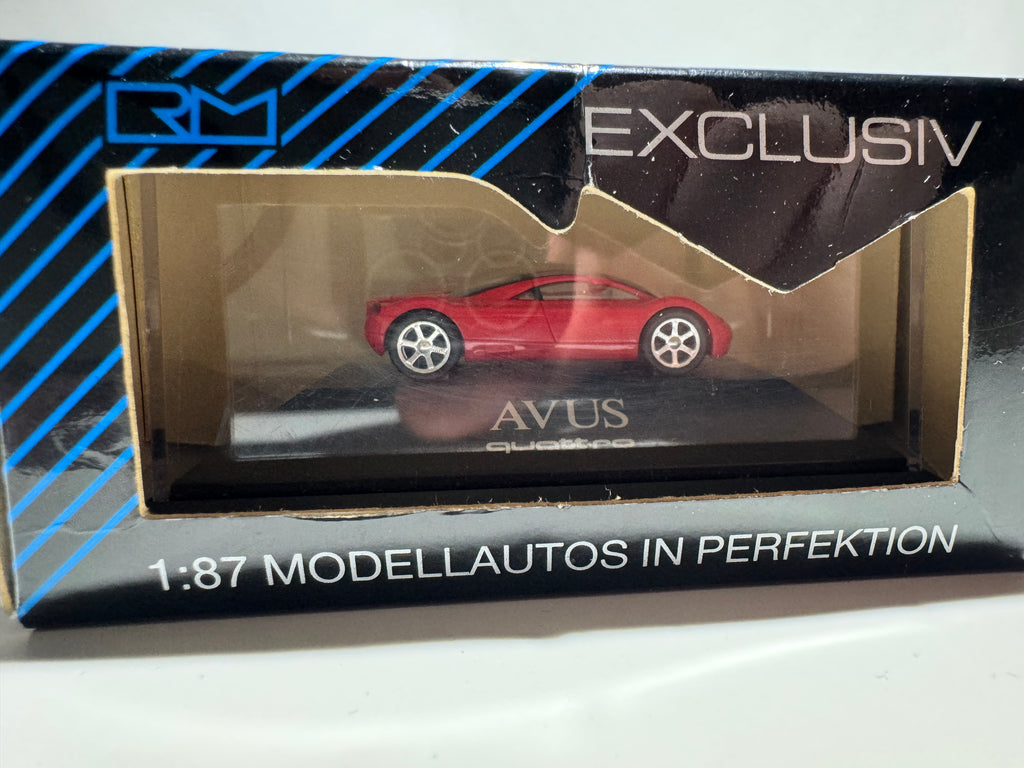 1:87 Rietze Exclusiv Audi AVUS Quattro Rot OVP #424