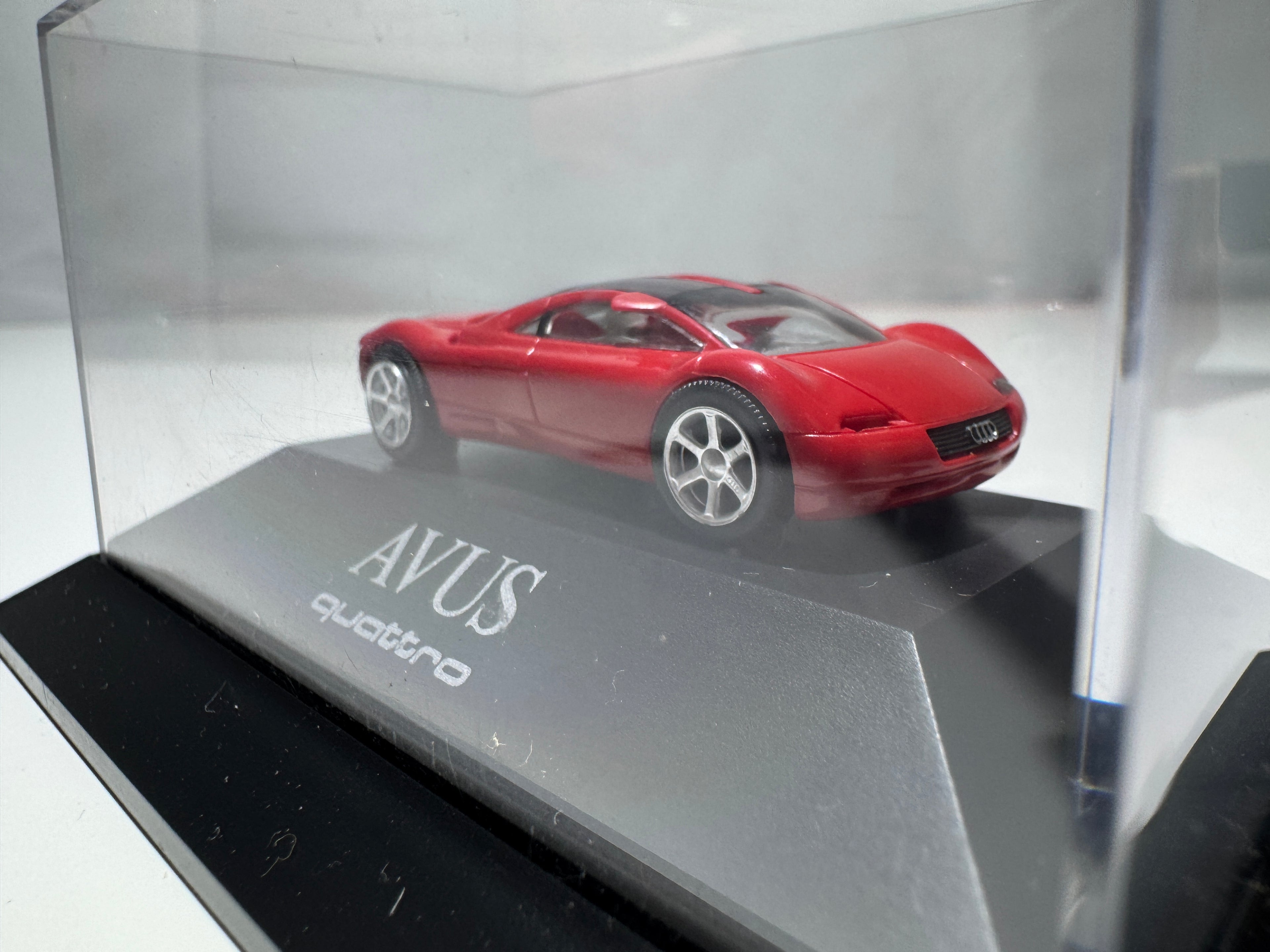 1:87 Rietze Exclusiv Audi AVUS Quattro Rot OVP #424