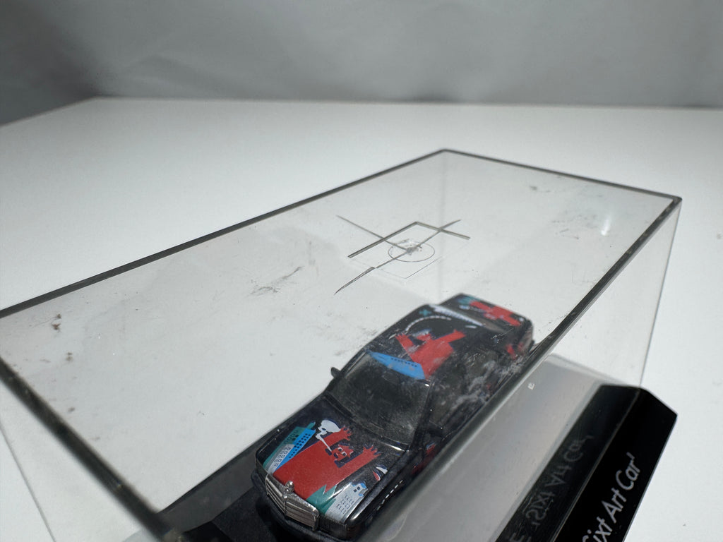 1:87 Herpa Mercedes 190E Sixt Art Car Schwarz OVP #428