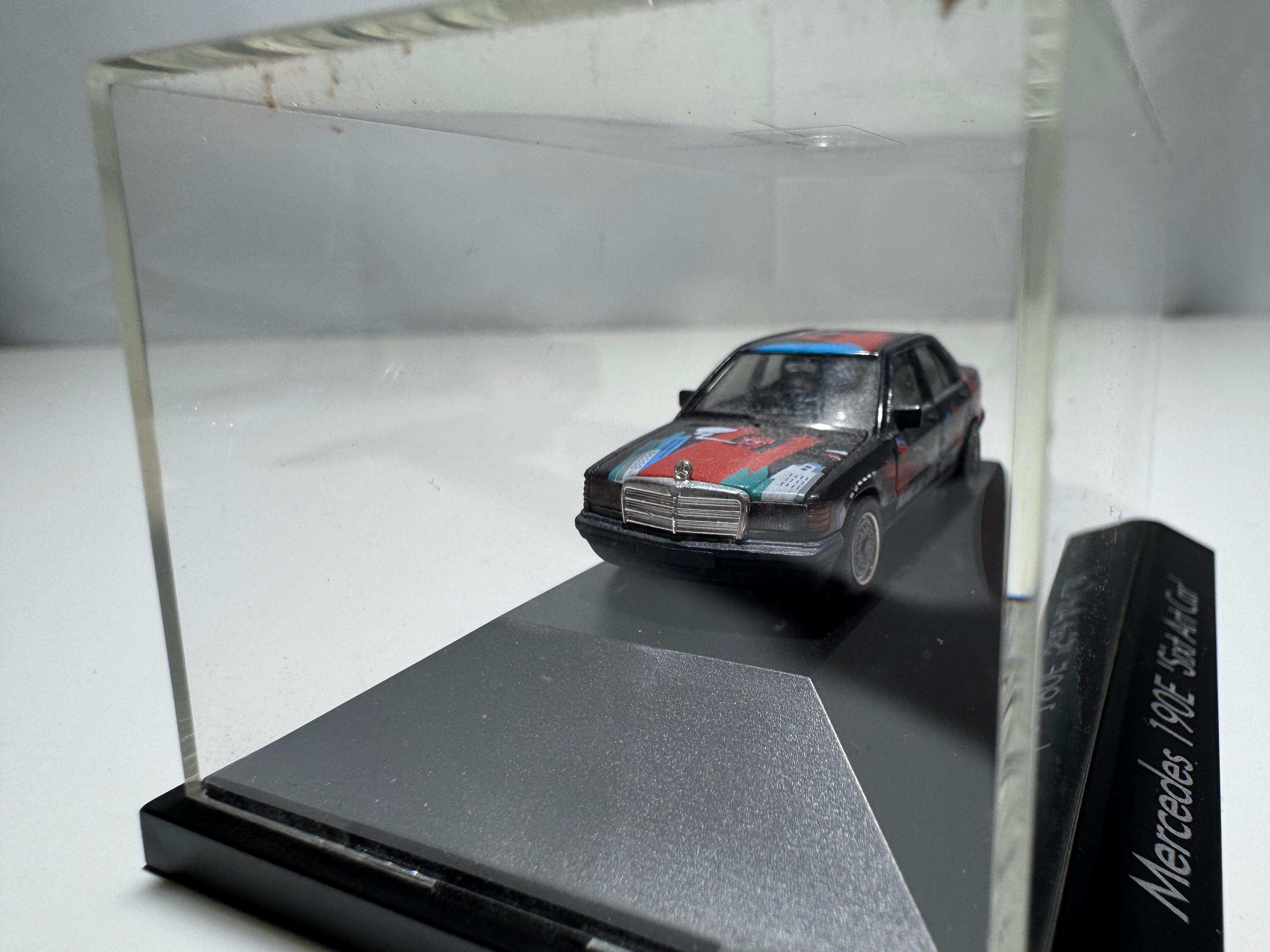 1:87 Herpa Mercedes 190E Sixt Art Car Schwarz OVP #428