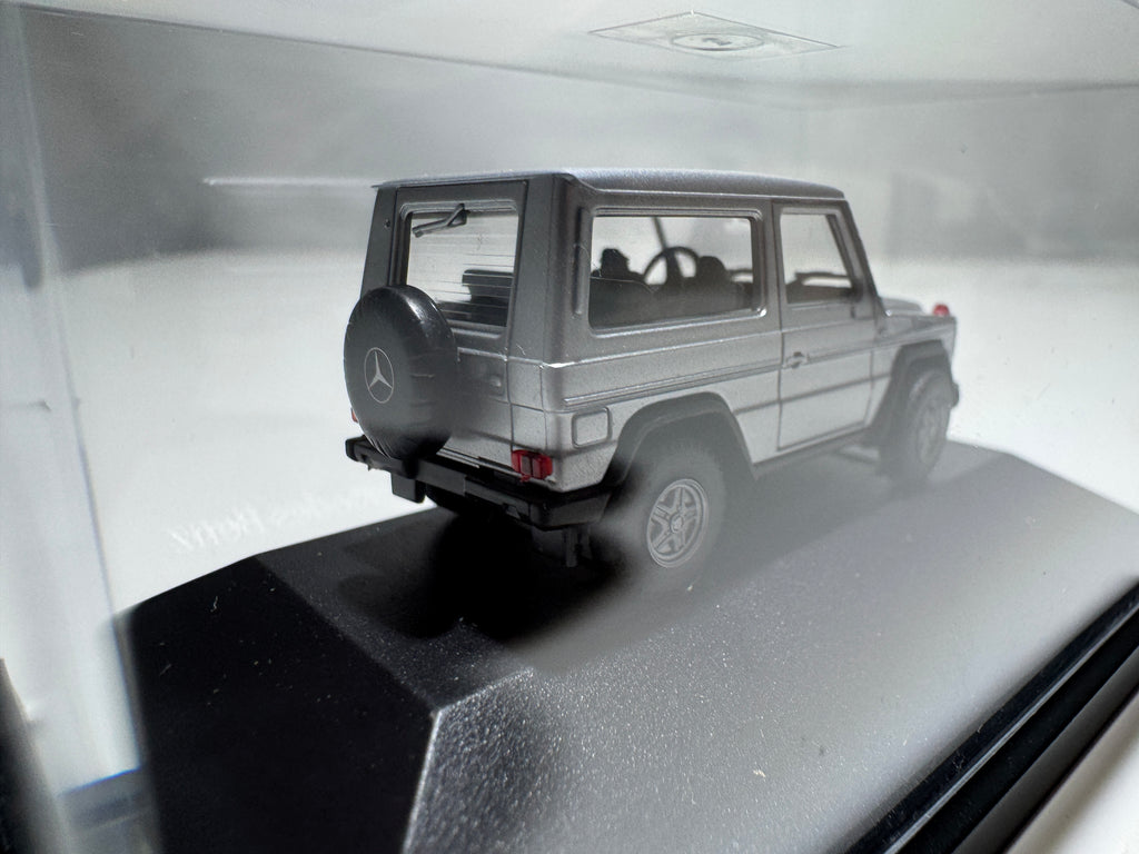 1:87 Herpa Händlermodelle Mercedes-Benz G-Klasse 350 GD Turbo Silber OVP #430