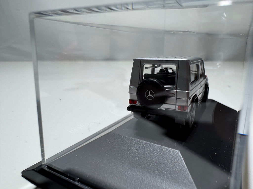 1:87 Herpa Händlermodelle Mercedes-Benz G-Klasse 350 GD Turbo Silber OVP #430