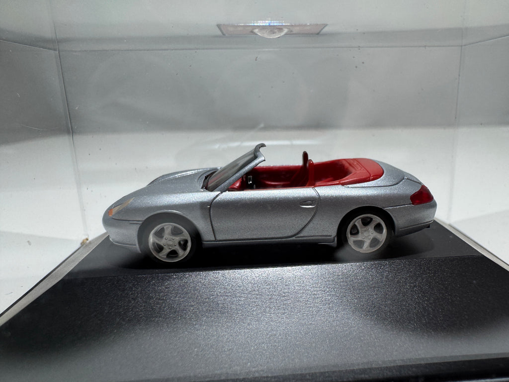 1:87 Herpa Porsche 996 Cabrio Silber OVP #434