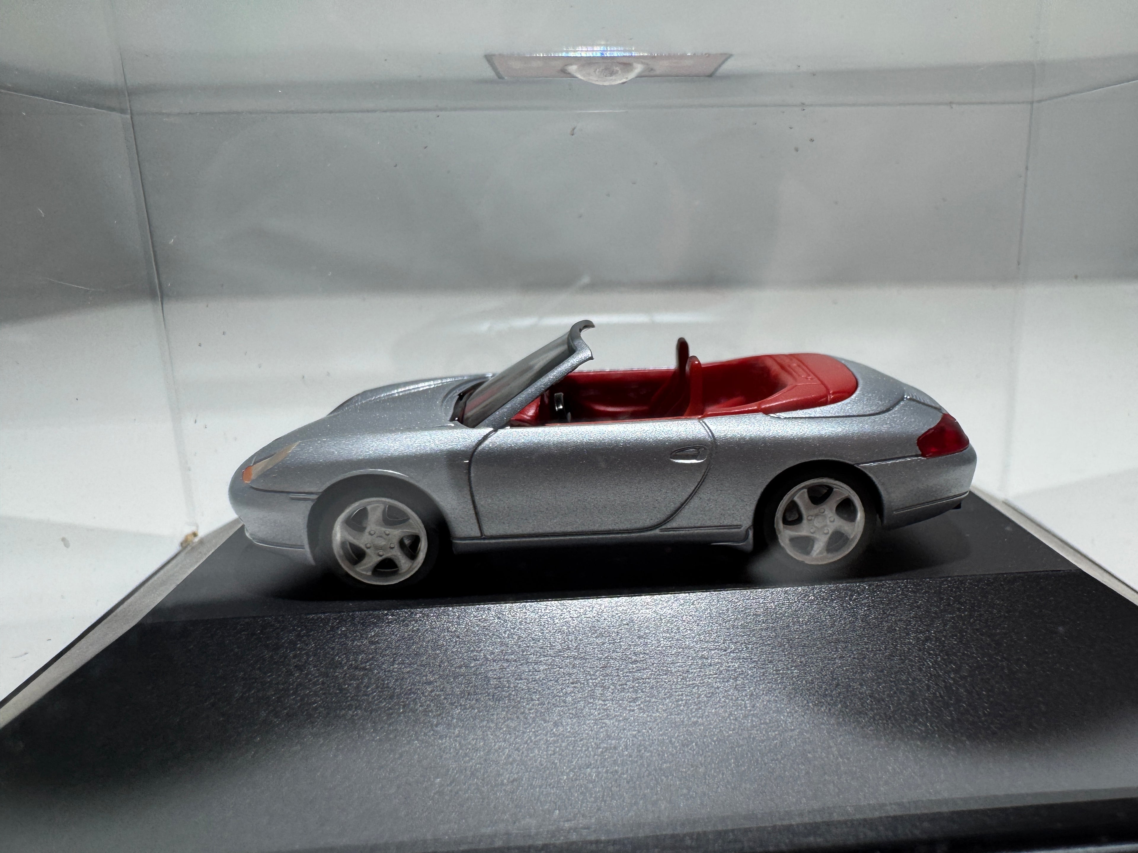 1:87 Herpa Porsche 996 Cabrio Silber OVP #434