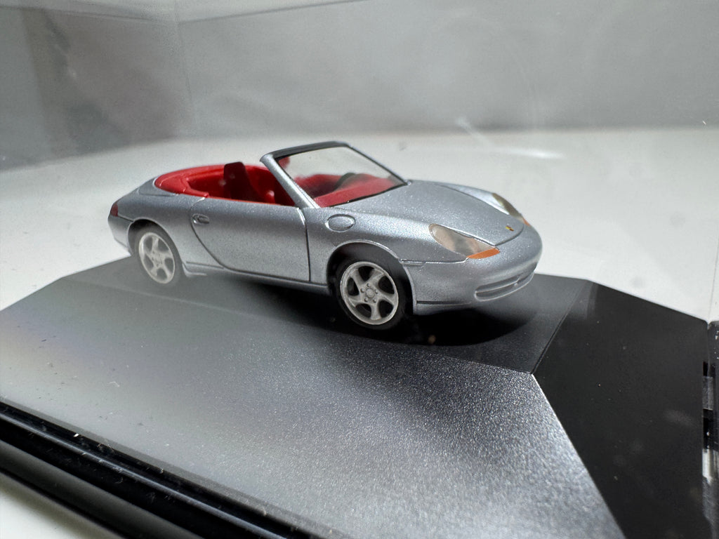 1:87 Herpa Porsche 996 Cabrio Silber OVP #434