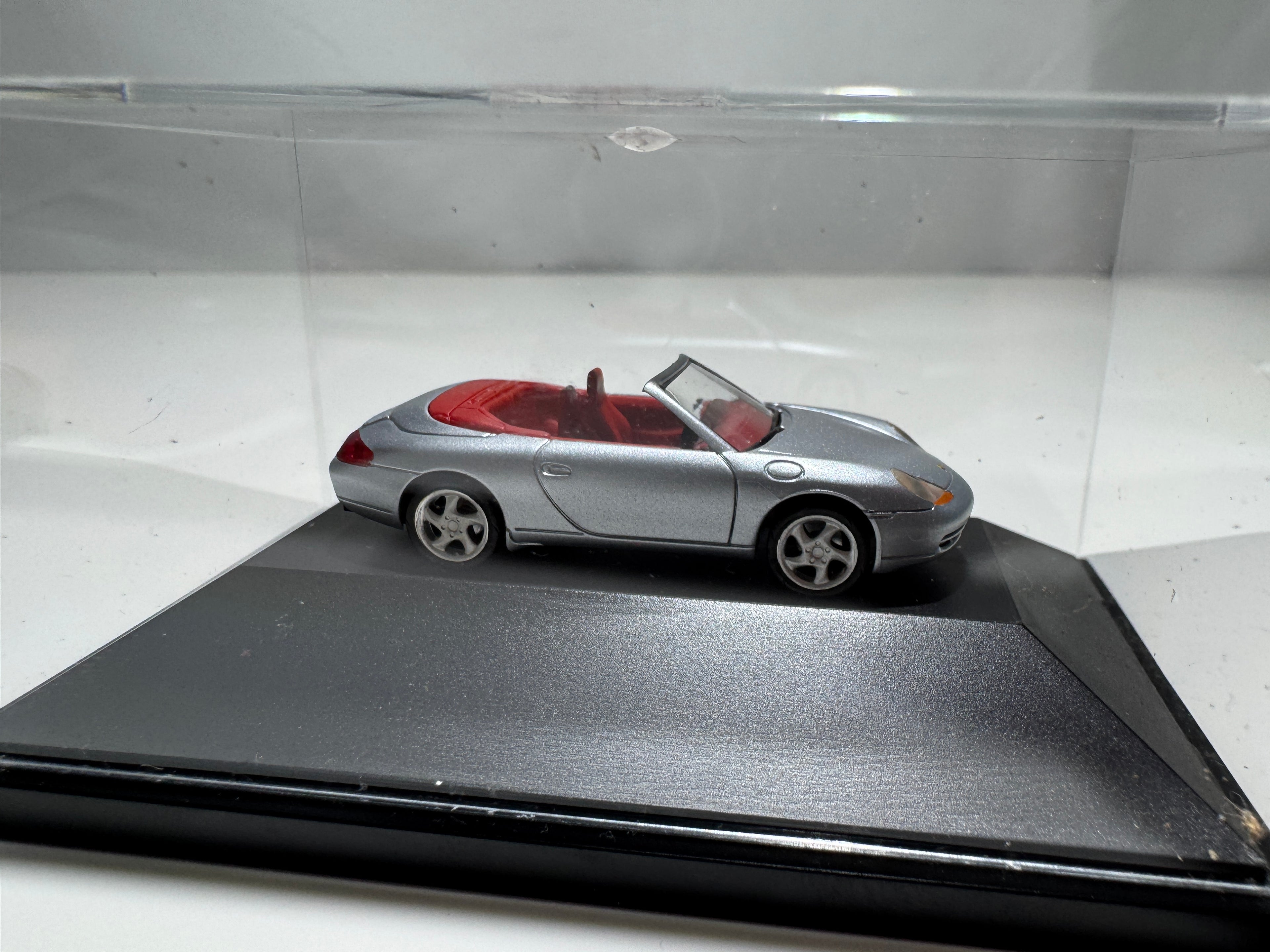 1:87 Herpa Porsche 996 Cabrio Silber OVP #434
