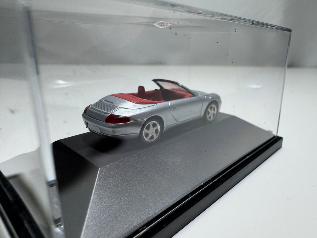 1:87 Herpa Porsche 996 Cabrio Silber OVP #434