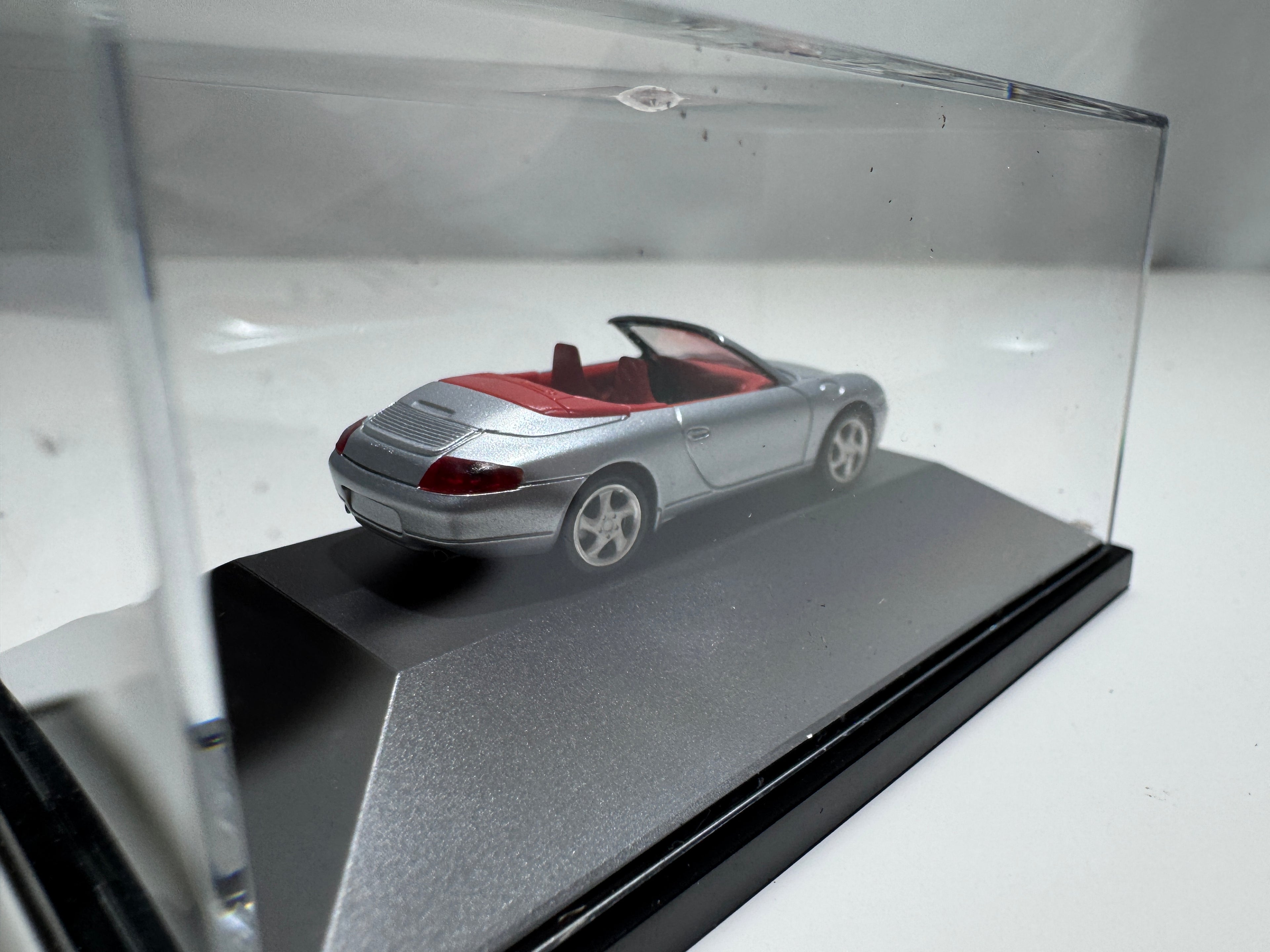 1:87 Herpa Porsche 996 Cabrio Silber OVP #434