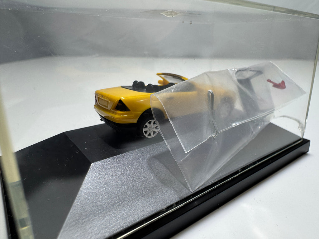 1:87 Herpa Mercedes-Benz SLK 230 R170 Gelb mit Hardtop OVP #435