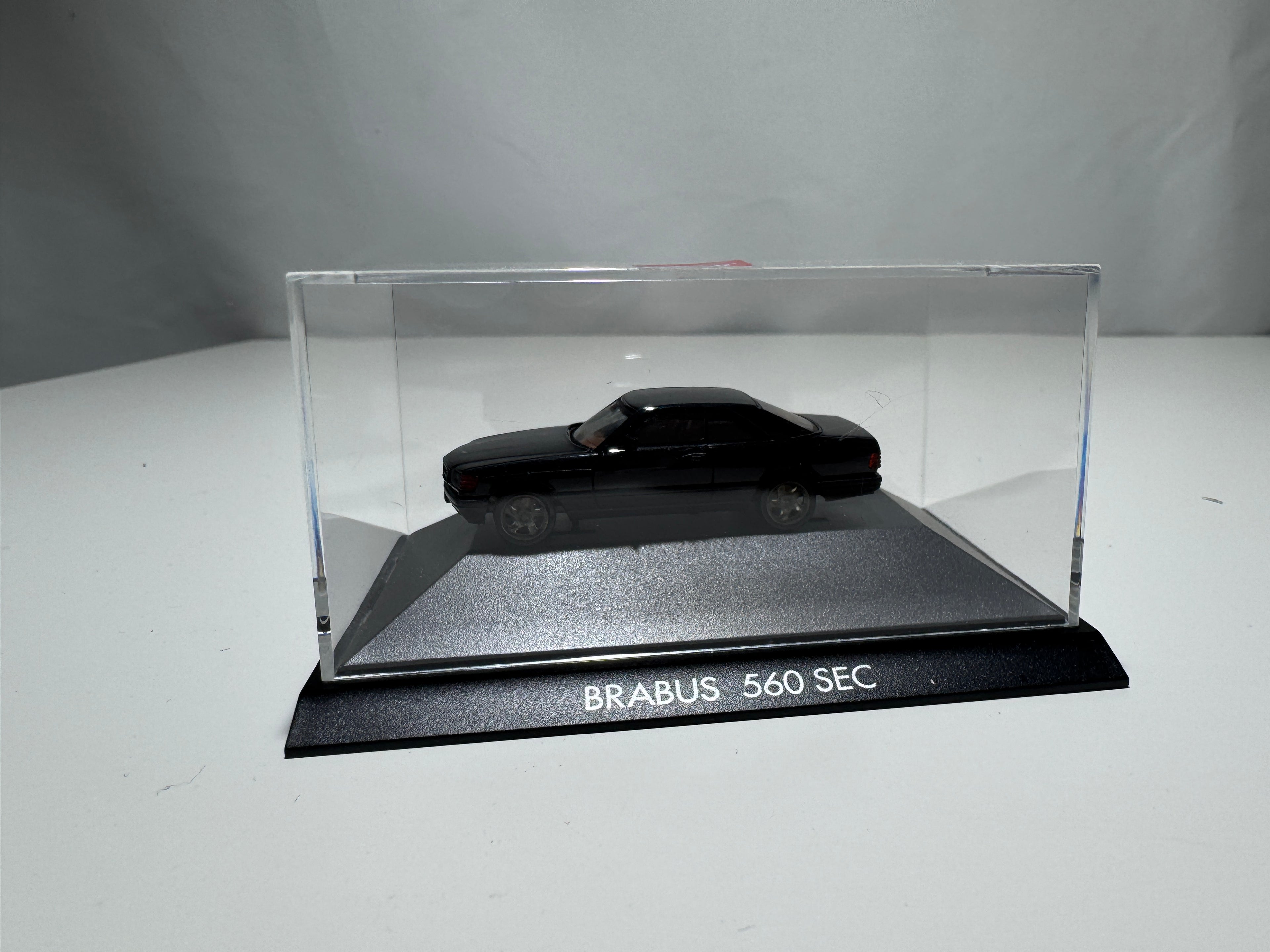 1:87 Herpa Exclusiv Mercedes-Benz C140 BRABUS 560 SEC Schwarz OVP #450