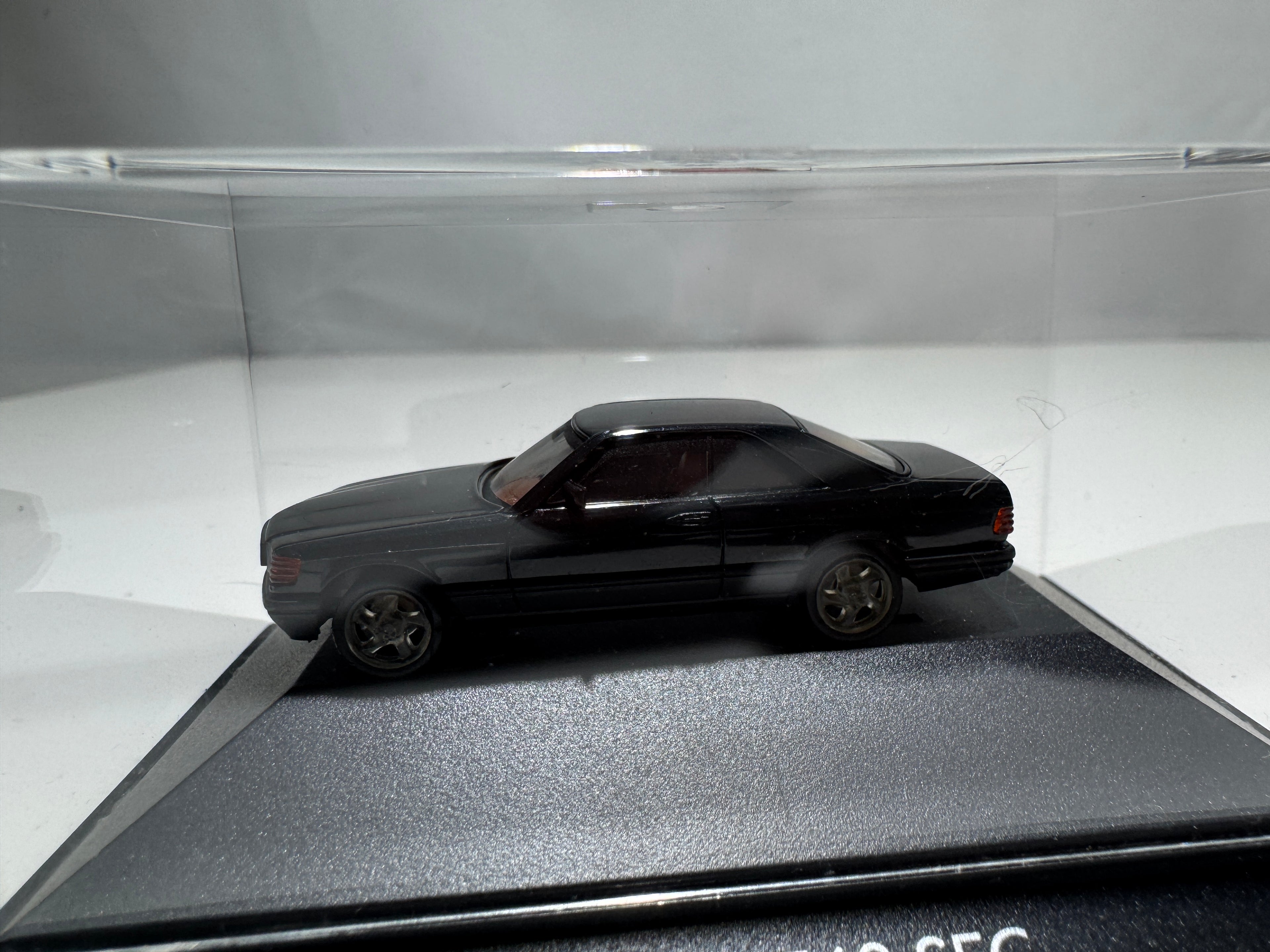 1:87 Herpa Exclusiv Mercedes-Benz C140 BRABUS 560 SEC Schwarz OVP #450