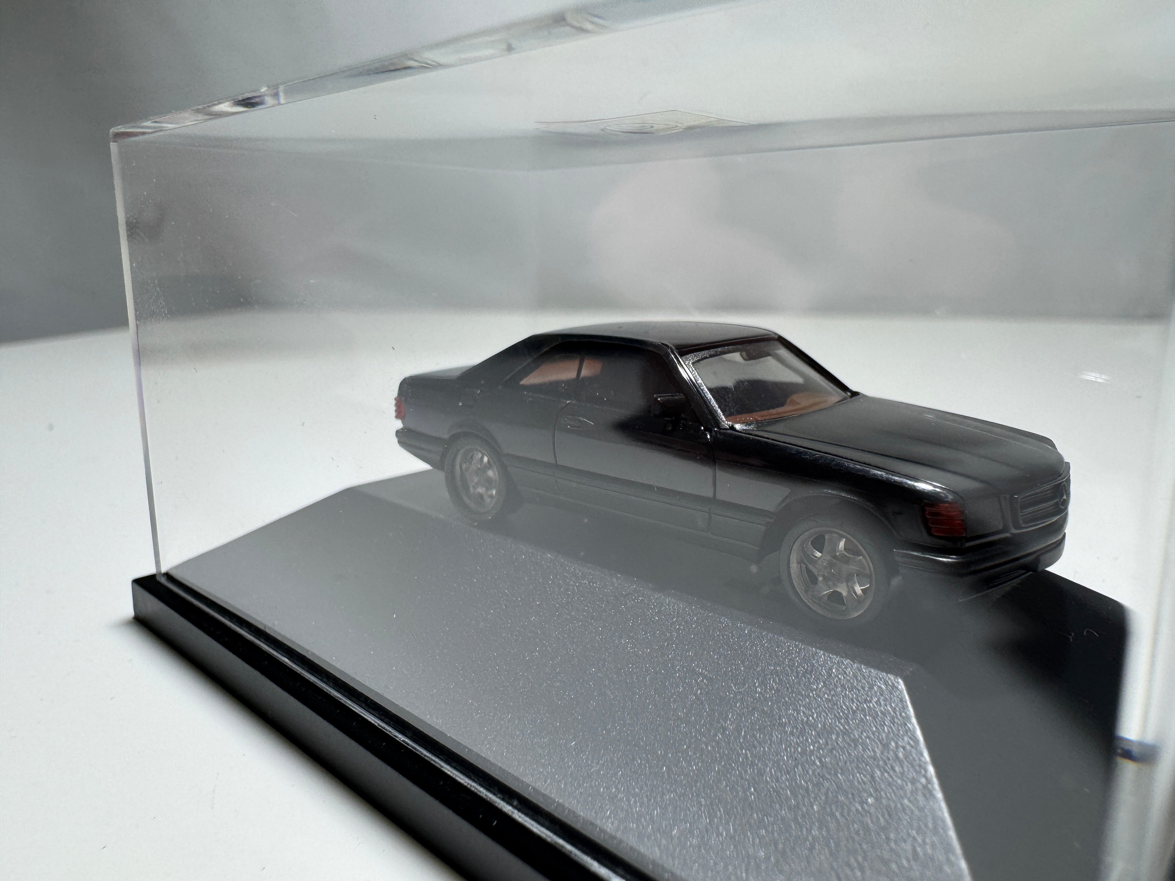 1:87 Herpa Exclusiv Mercedes-Benz C140 BRABUS 560 SEC Schwarz OVP #450