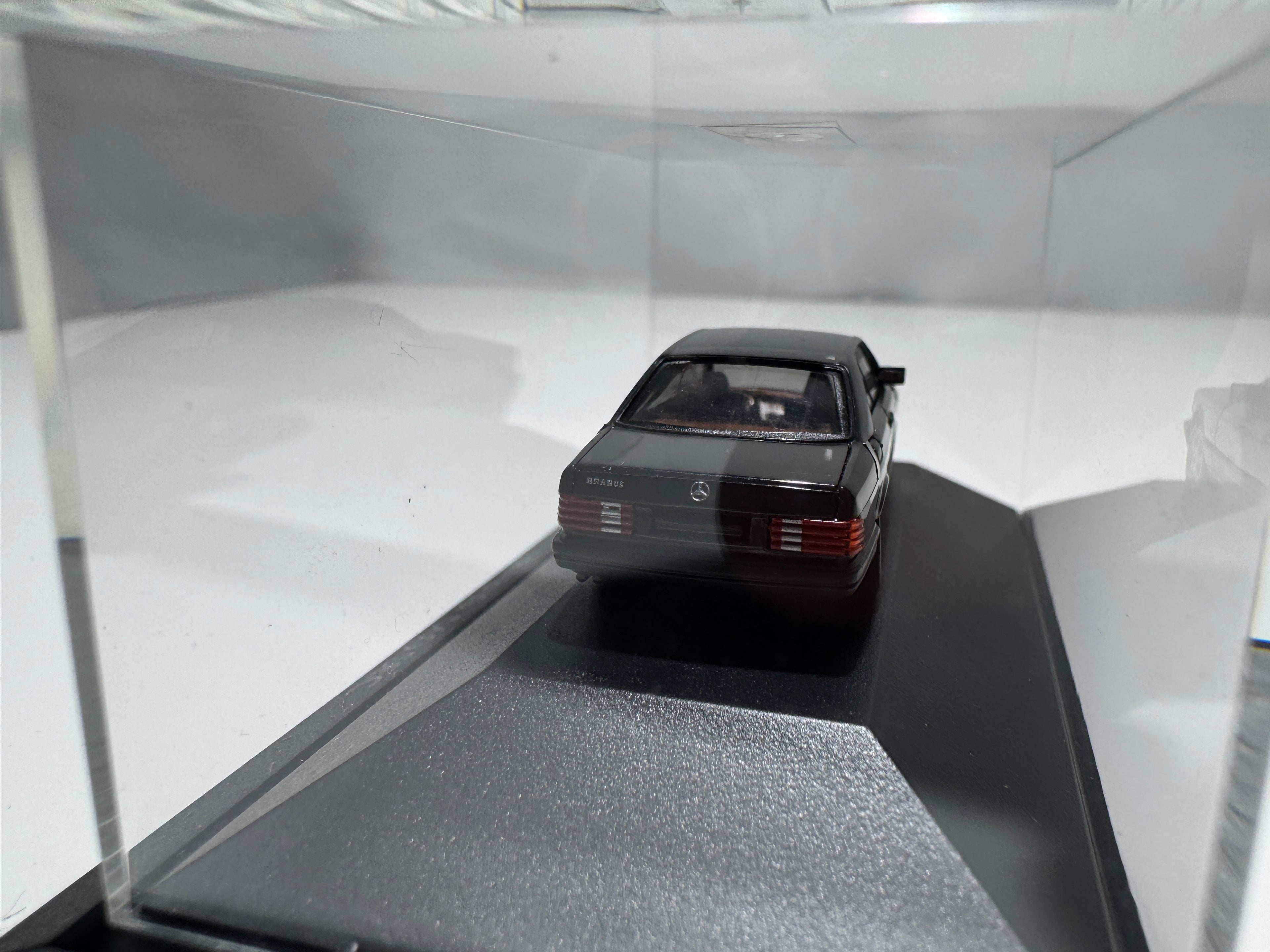 1:87 Herpa Exclusiv Mercedes-Benz C140 BRABUS 560 SEC Schwarz OVP #450