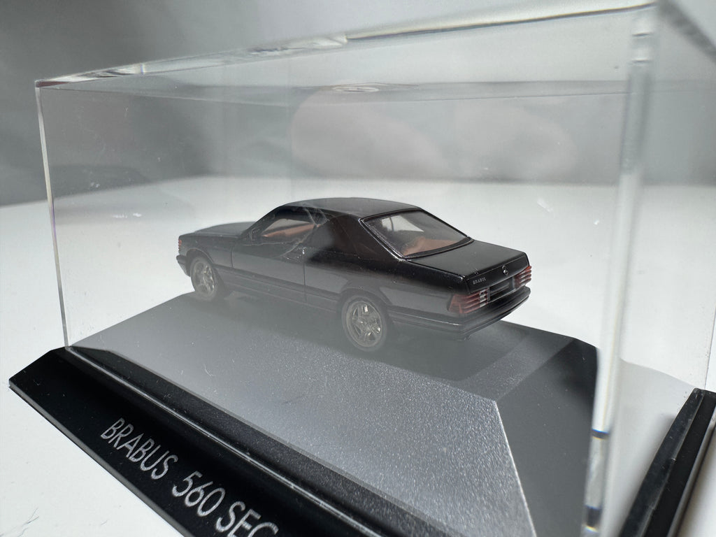 1:87 Herpa Exclusiv Mercedes-Benz C140 BRABUS 560 SEC Schwarz OVP #450
