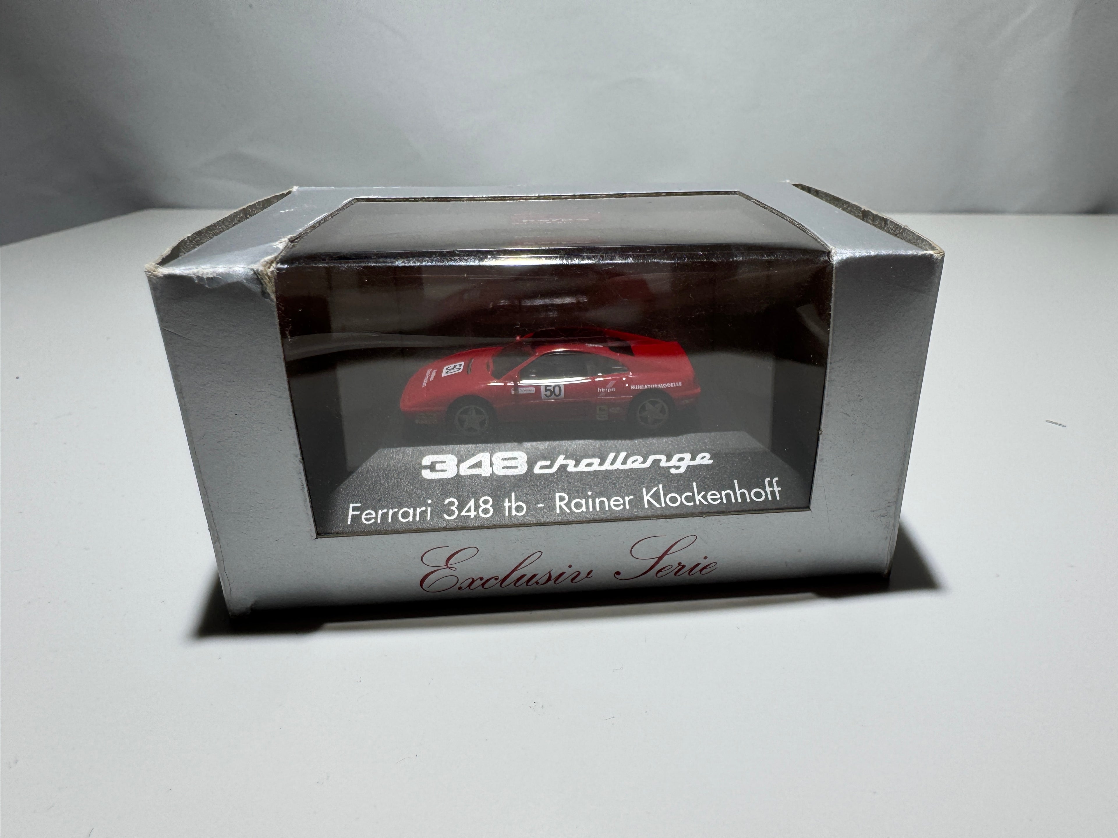 1:87 Herpa Ferrari 348 Challenge TB -R. Klockenhoff OVP #452