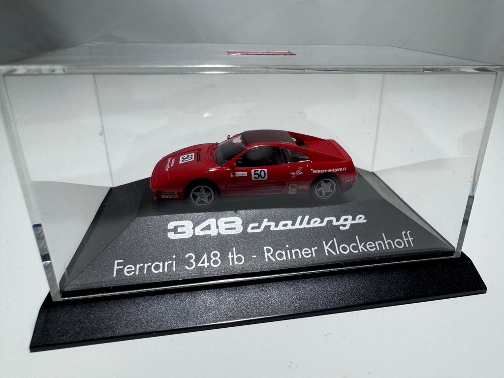 1:87 Herpa Ferrari 348 Challenge TB -R. Klockenhoff OVP #452
