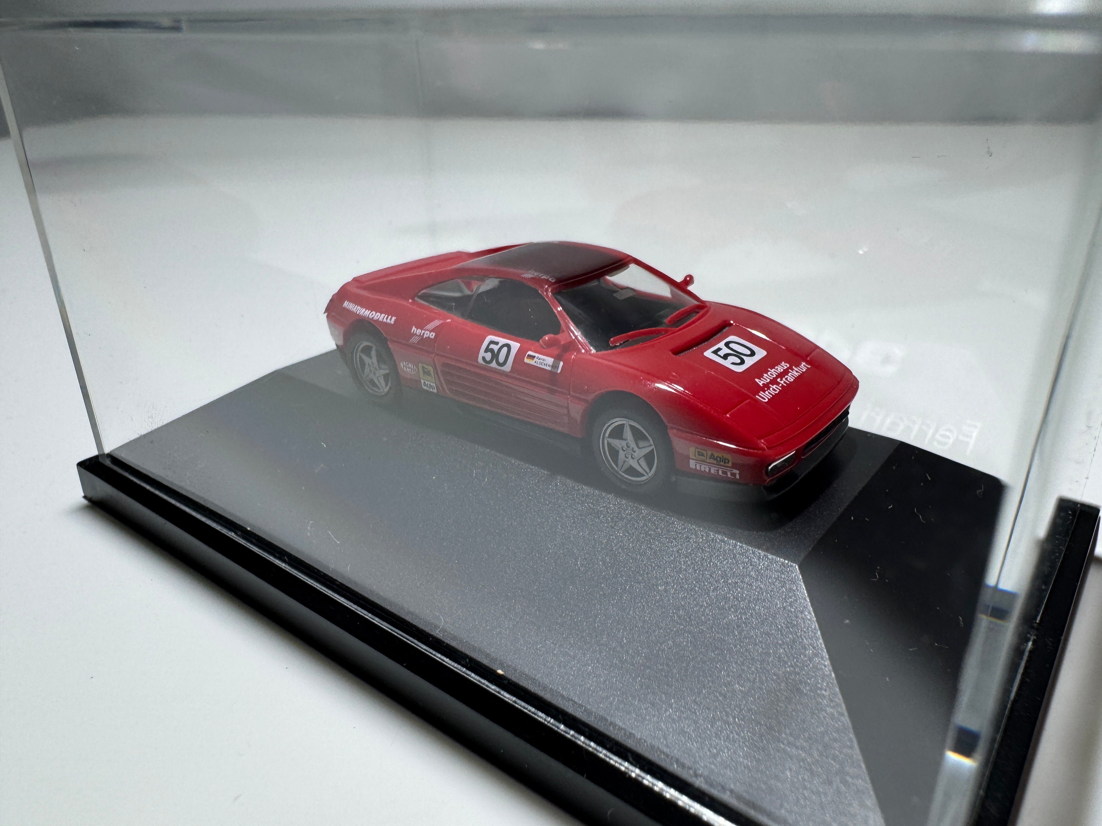 1:87 Herpa Ferrari 348 Challenge TB -R. Klockenhoff OVP #452