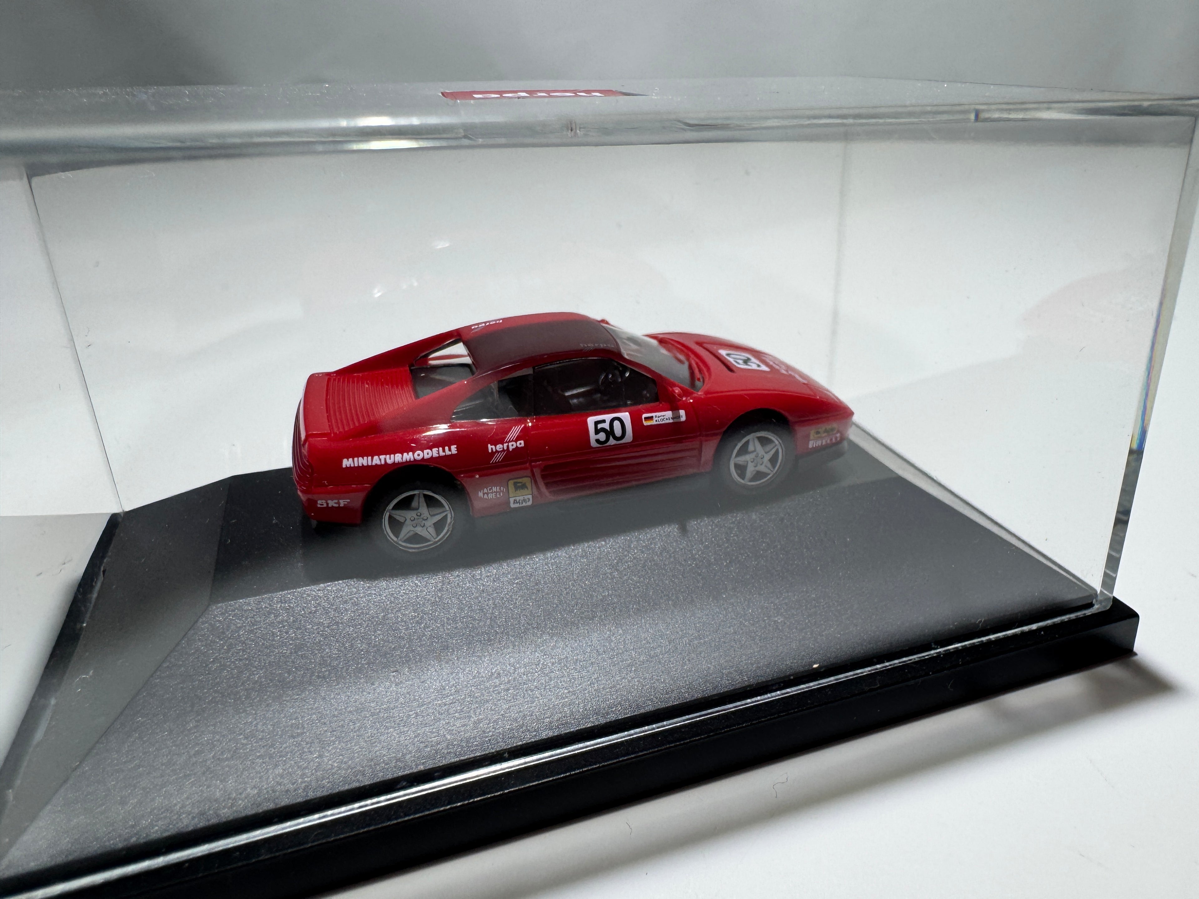 1:87 Herpa Ferrari 348 Challenge TB -R. Klockenhoff OVP #452