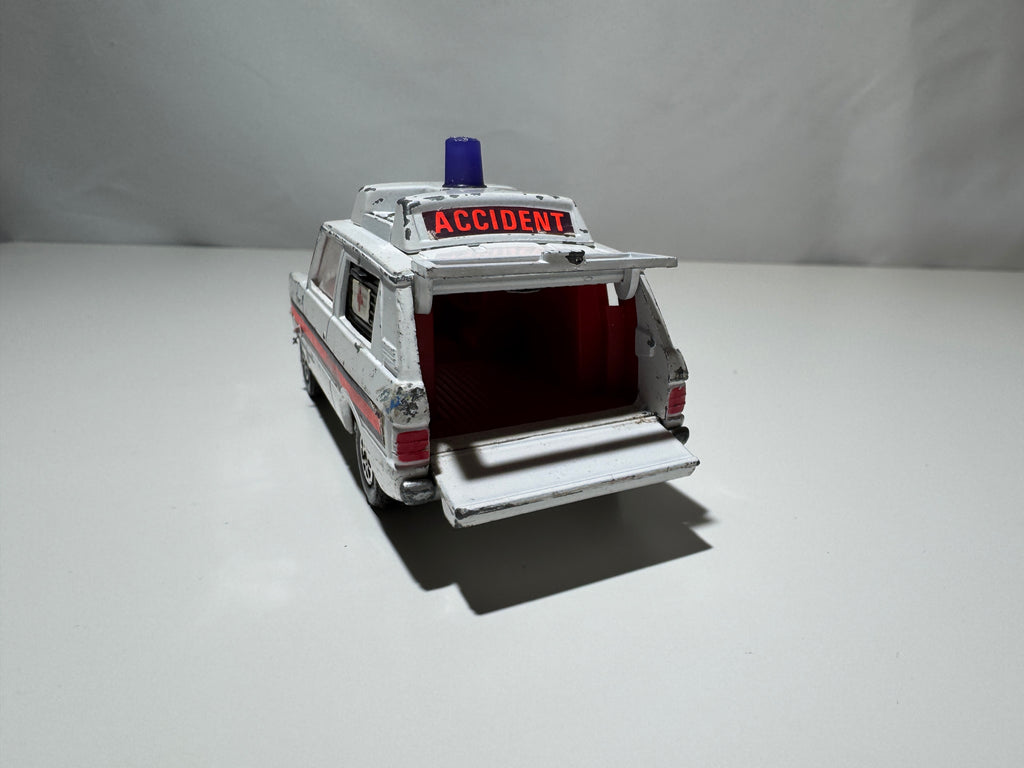 1:43-50 Corgi Toys Range Rover Vigilante Polizei Whizzwheels #468