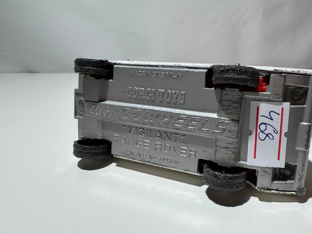 1:43-50 Corgi Toys Range Rover Vigilante Polizei Whizzwheels #468