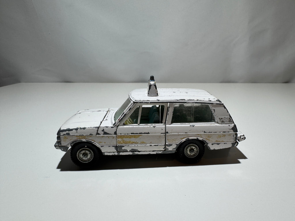 1:43-50 Dinky Toys Range Rover Police Polizei Weiß #472