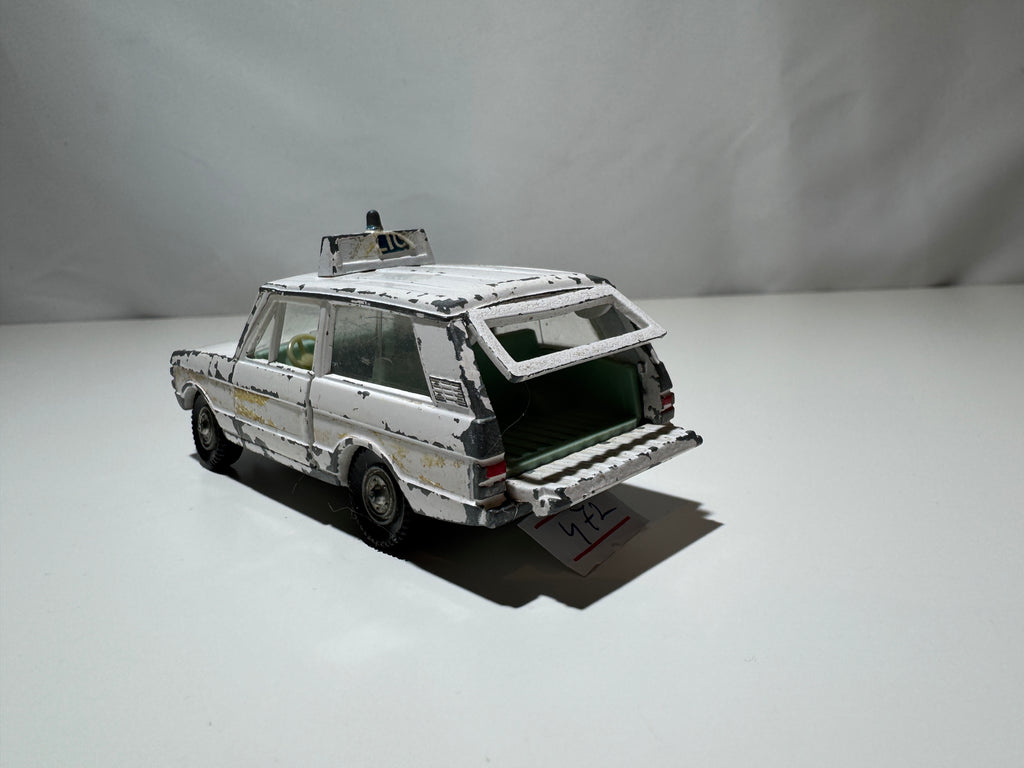 1:43-50 Dinky Toys Range Rover Police Polizei Weiß #472