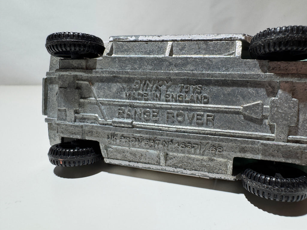 1:43-50 Dinky Toys Range Rover Police Polizei Weiß #472