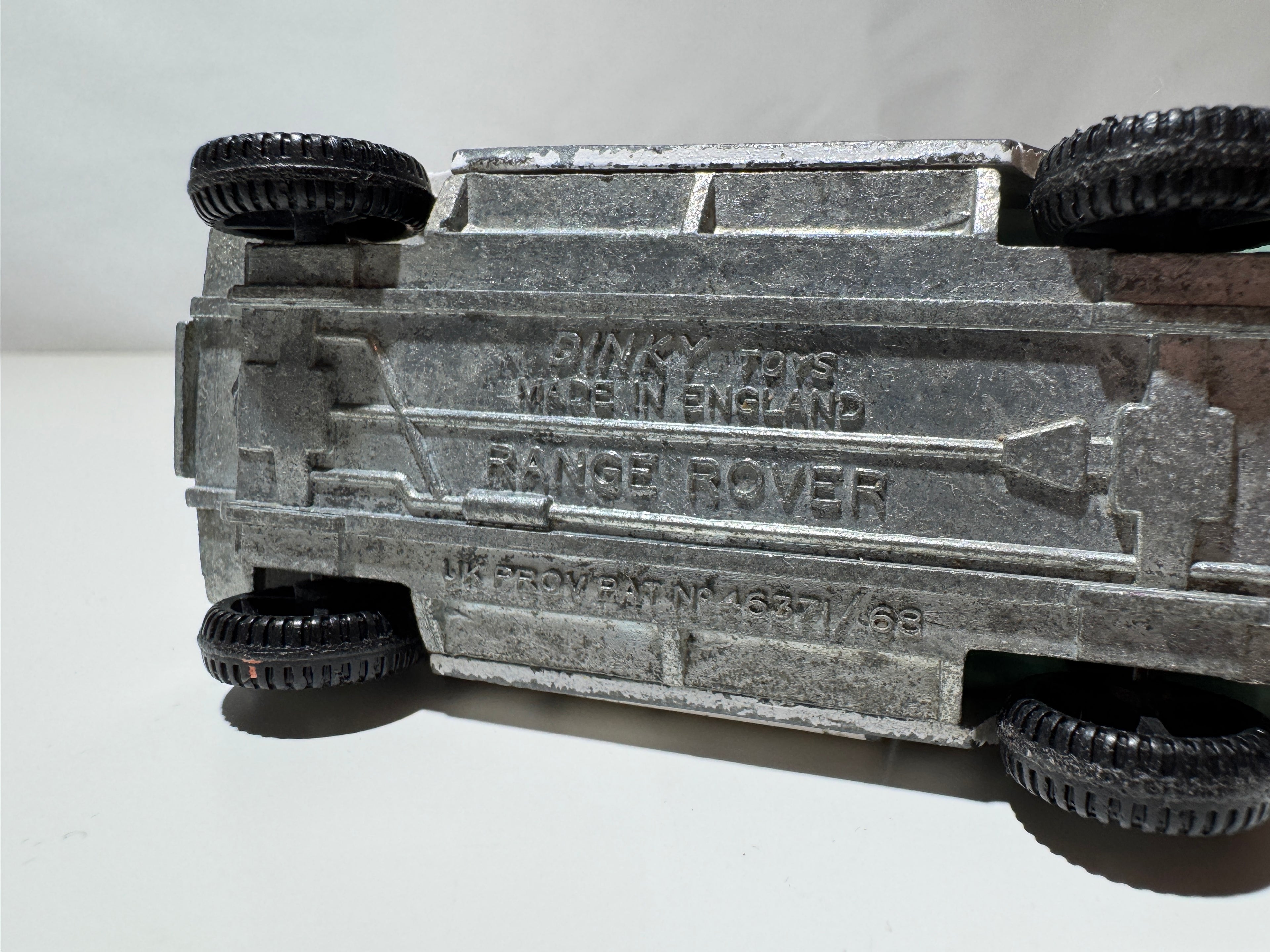 1:43-50 Dinky Toys Range Rover Police Polizei Weiß #472
