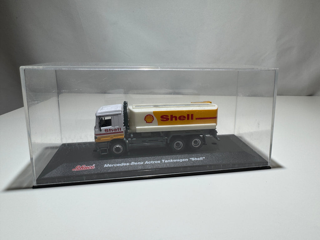 1:87 Schuco Mercedes-Benz Actros Tankwagen "Shell" OVP #477