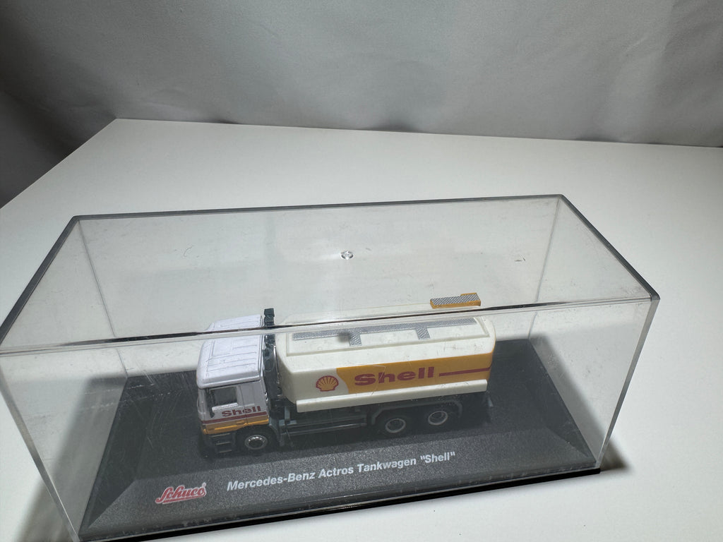 1:87 Schuco Mercedes-Benz Actros Tankwagen "Shell" OVP #477