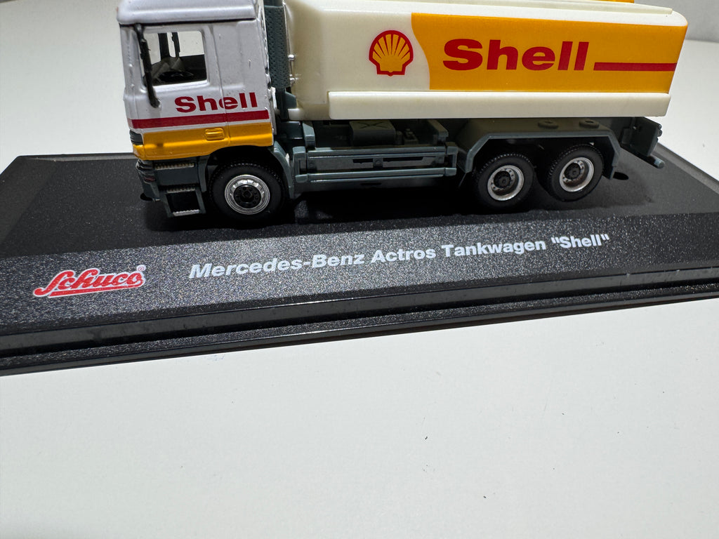 1:87 Schuco Mercedes-Benz Actros Tankwagen "Shell" OVP #477