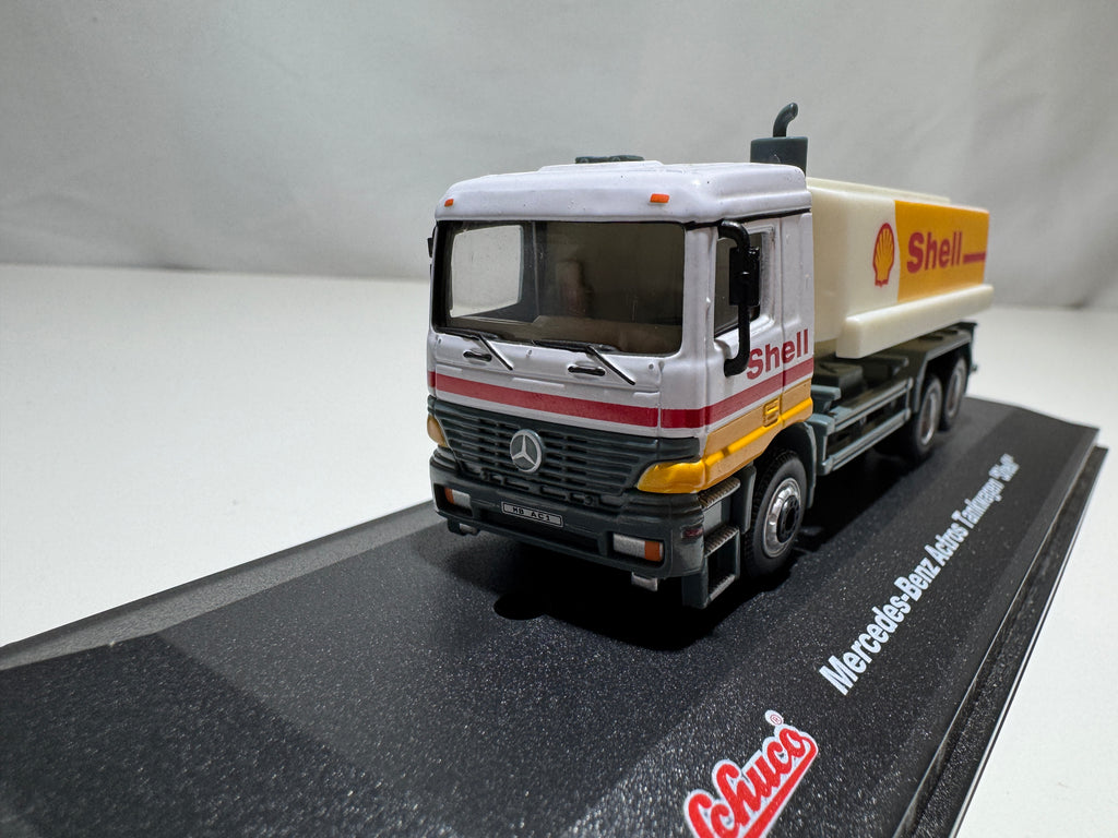 1:87 Schuco Mercedes-Benz Actros Tankwagen "Shell" OVP #477