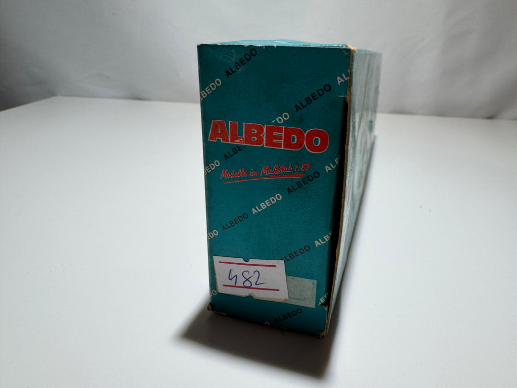 1:87 Albedo Mercedes Tandem LKW Jever Weiß-Grün Neu OVP #482