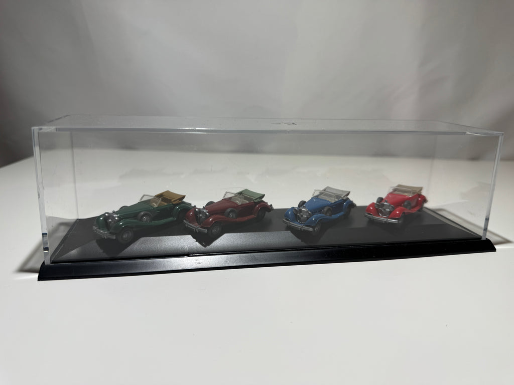 1:87 Wiking Mercedes-Benz 540K 4STK Sammlung mit Display #483