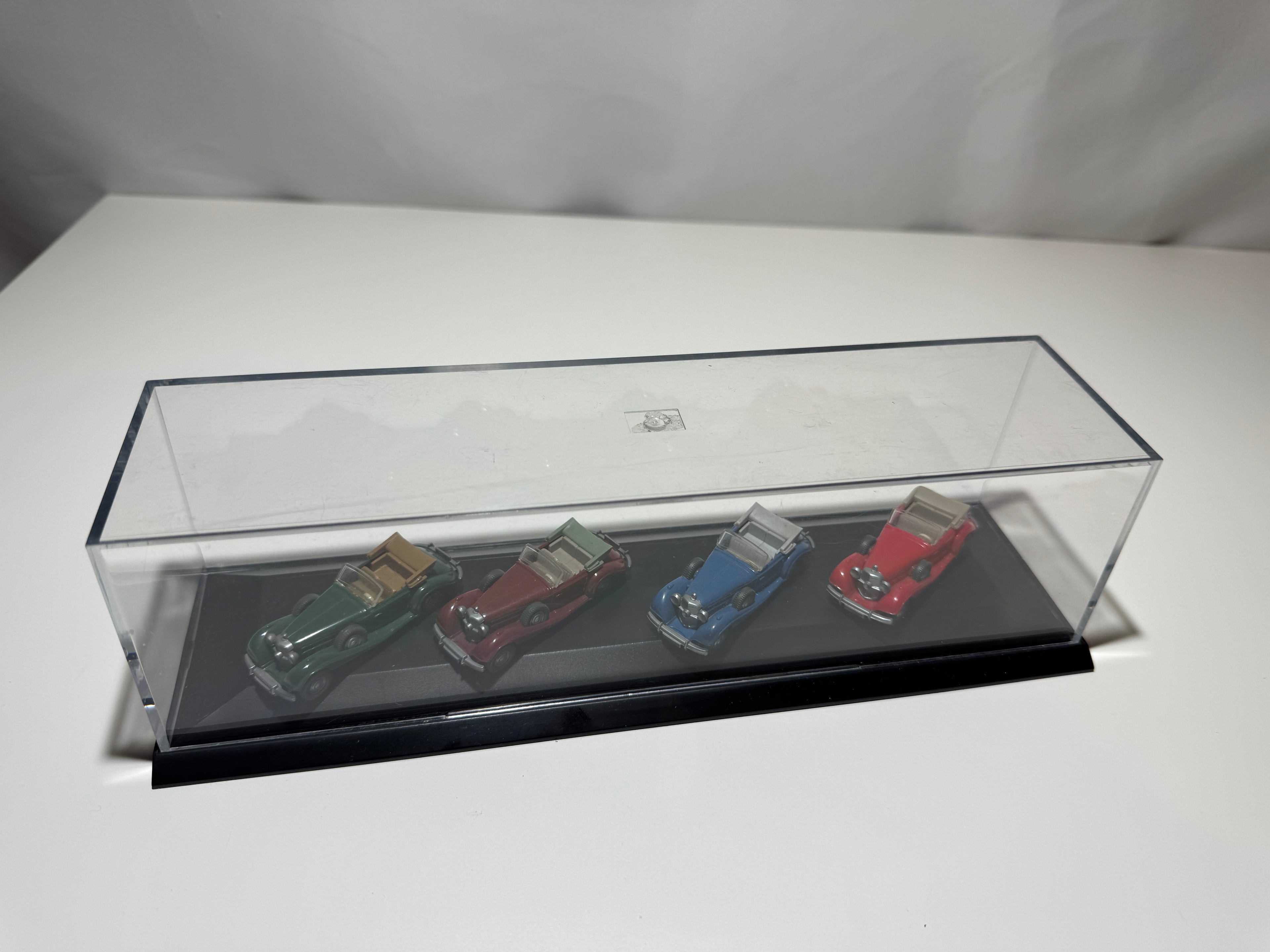 1:87 Wiking Mercedes-Benz 540K 4STK Sammlung mit Display #483