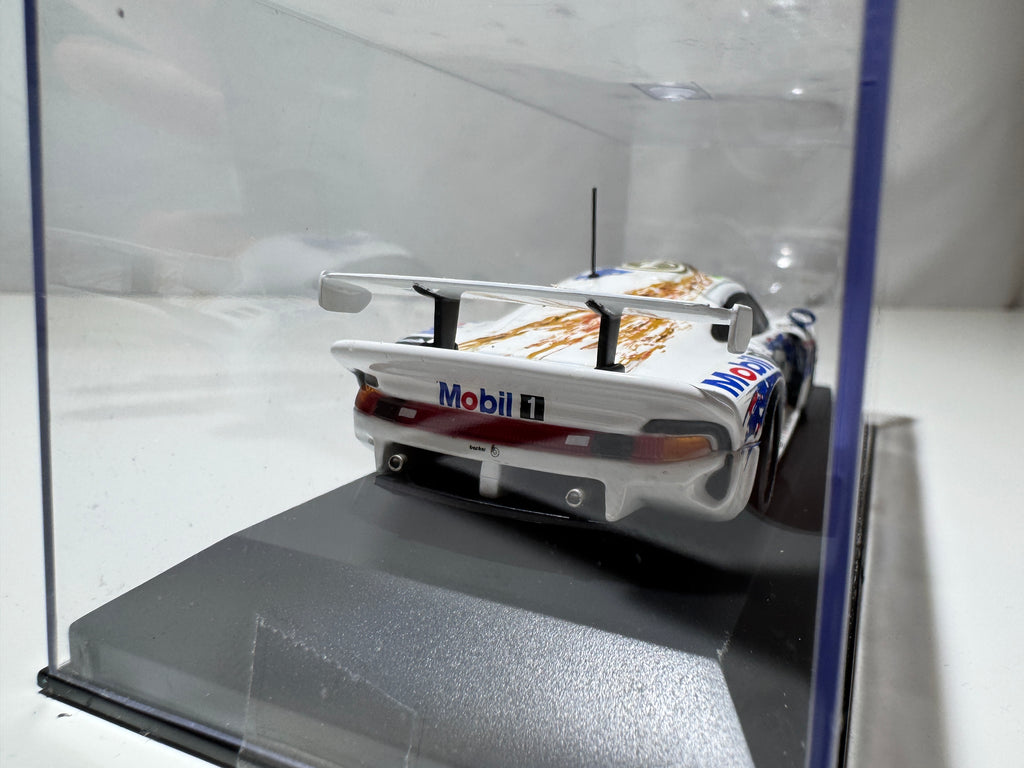1:43 MiniChamps Porsche 993 GT1 1996 Weiß Neu OVP #492