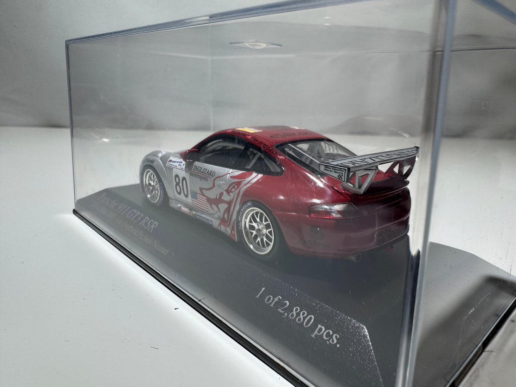 1:43 MiniChamps Porsche 911 GT3 RSR 24h Le Mans 2005 Neu OVP #493