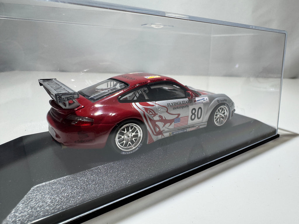 1:43 MiniChamps Porsche 911 GT3 RSR 24h Le Mans 2005 Neu OVP #493