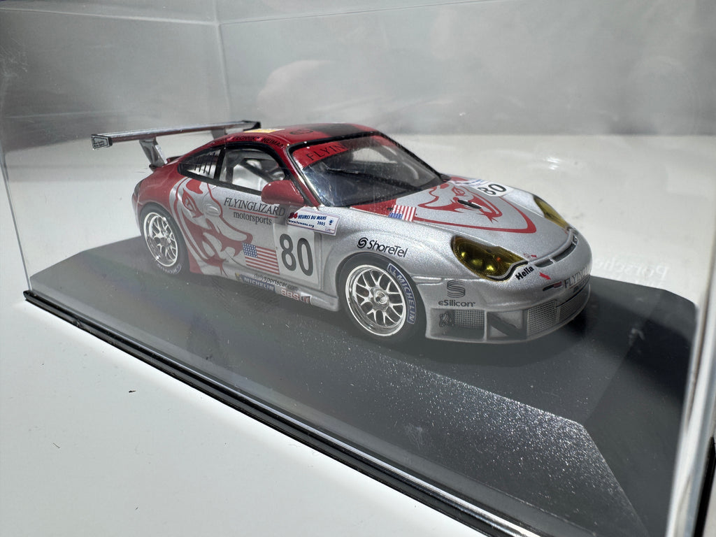 1:43 MiniChamps Porsche 911 GT3 RSR 24h Le Mans 2005 Neu OVP #493