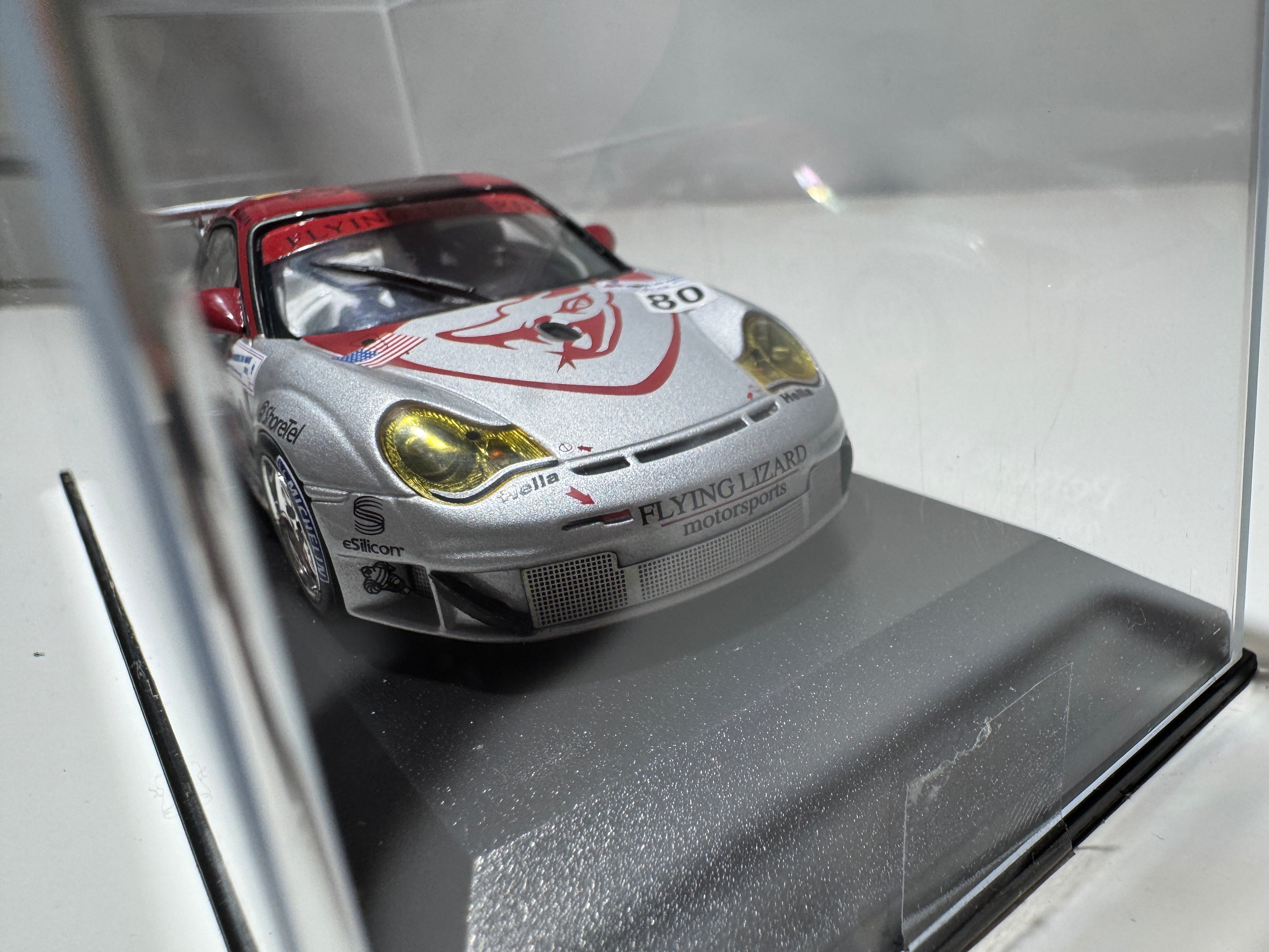 1:43 MiniChamps Porsche 911 GT3 RSR 24h Le Mans 2005 Neu OVP #493