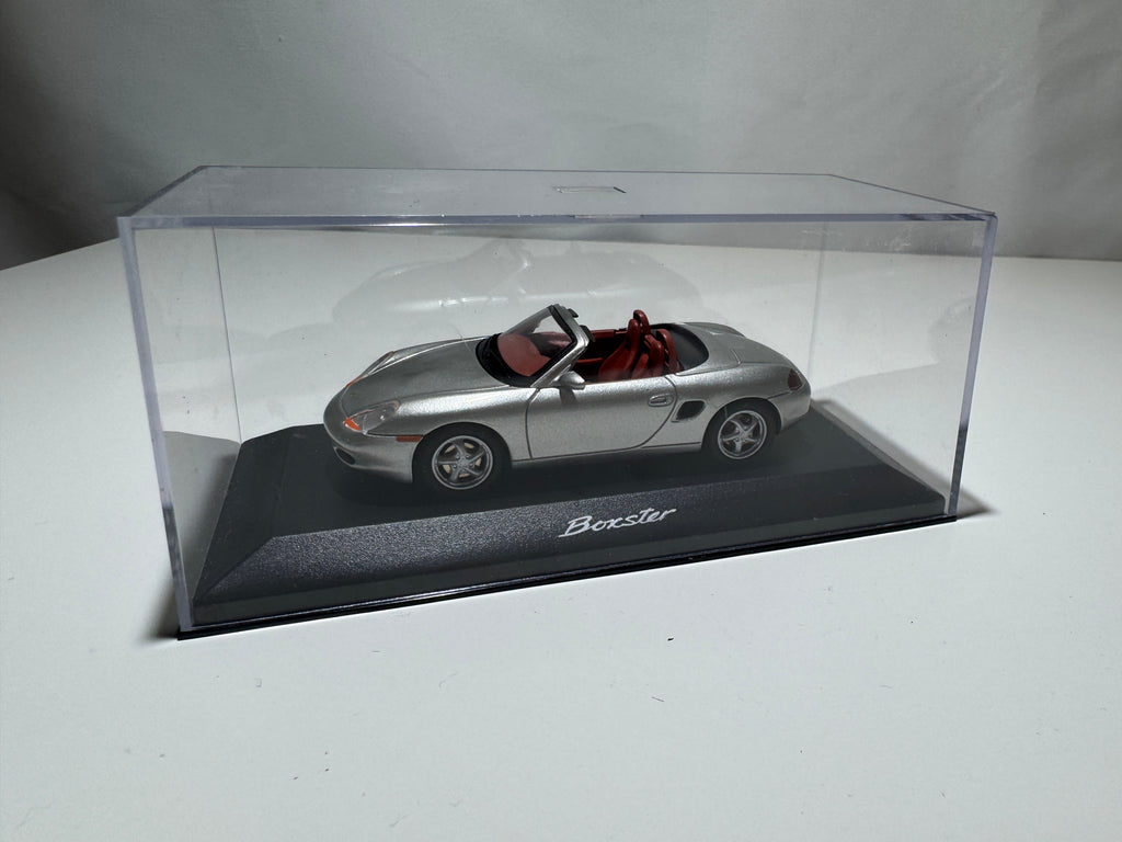 1:43 MiniChamps Porsche Boxter Silber Neu OVP #494