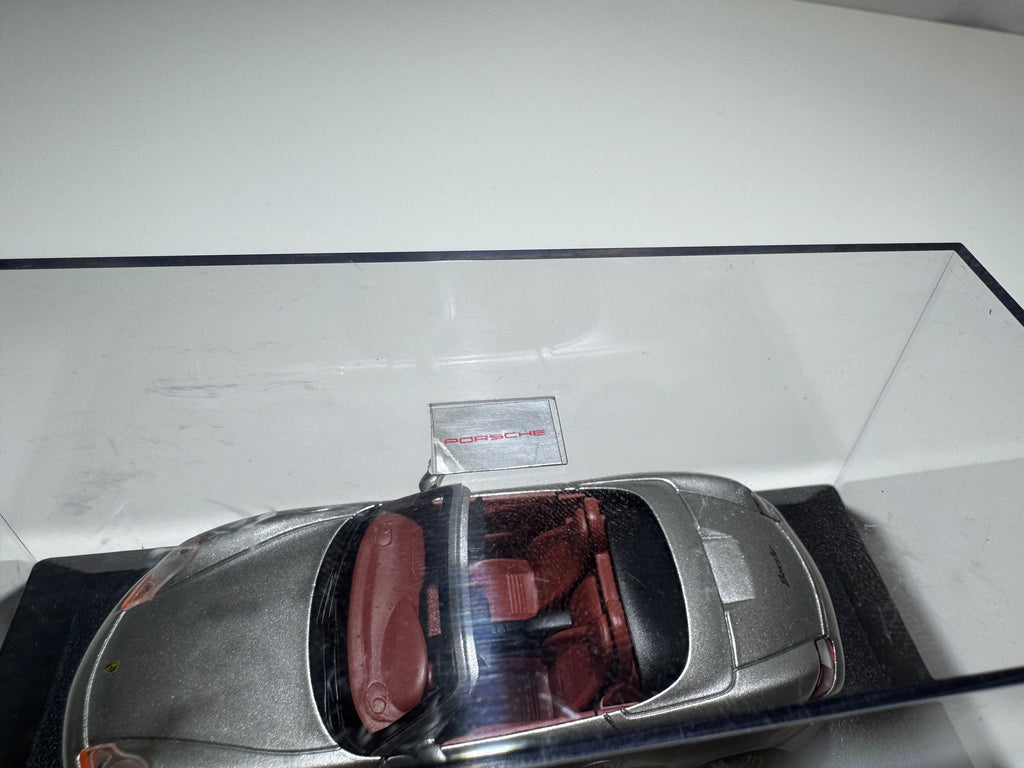 1:43 MiniChamps Porsche Boxter Silber Neu OVP #494