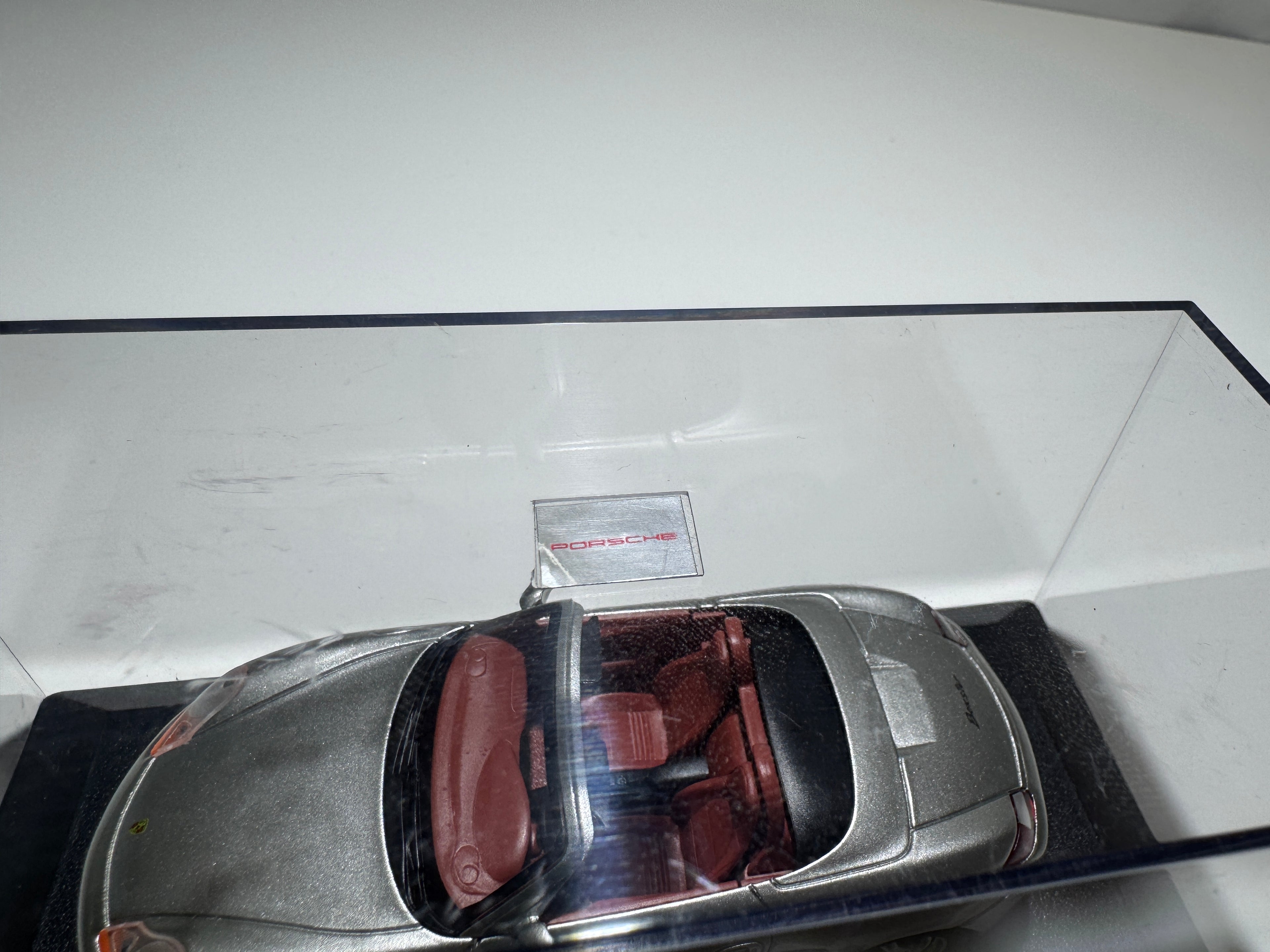 1:43 MiniChamps Porsche Boxter Silber Neu OVP #494
