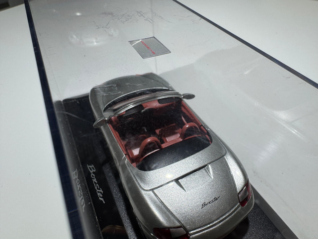 1:43 MiniChamps Porsche Boxter Silber Neu OVP #494