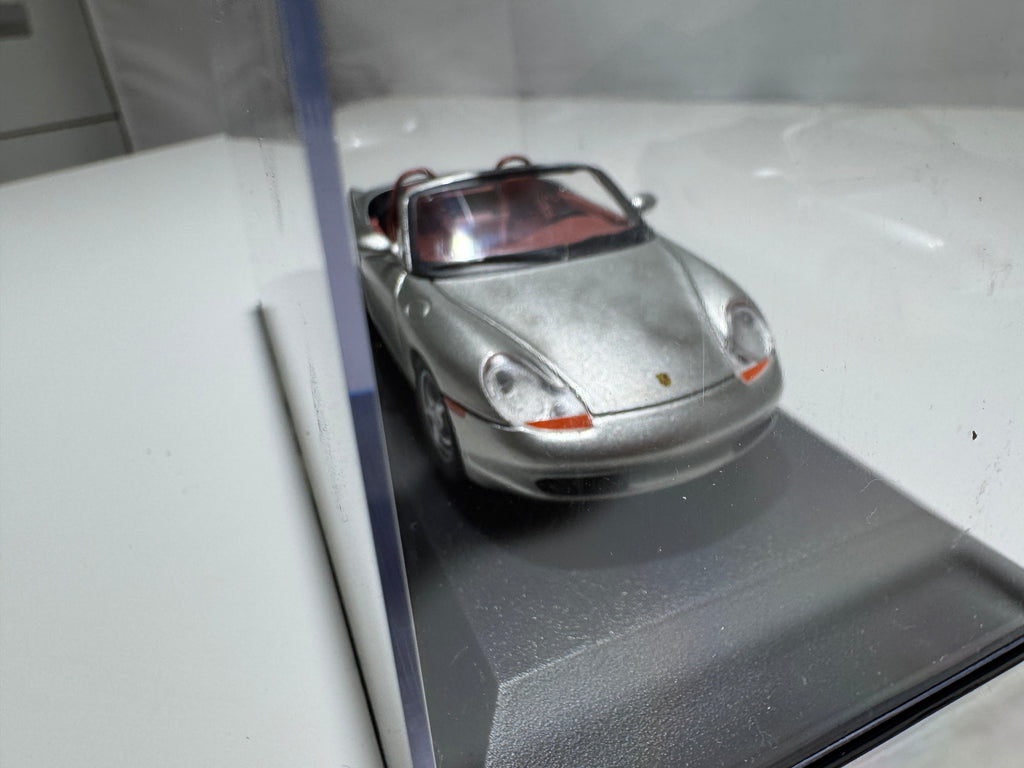 1:43 MiniChamps Porsche Boxter Silber Neu OVP #494