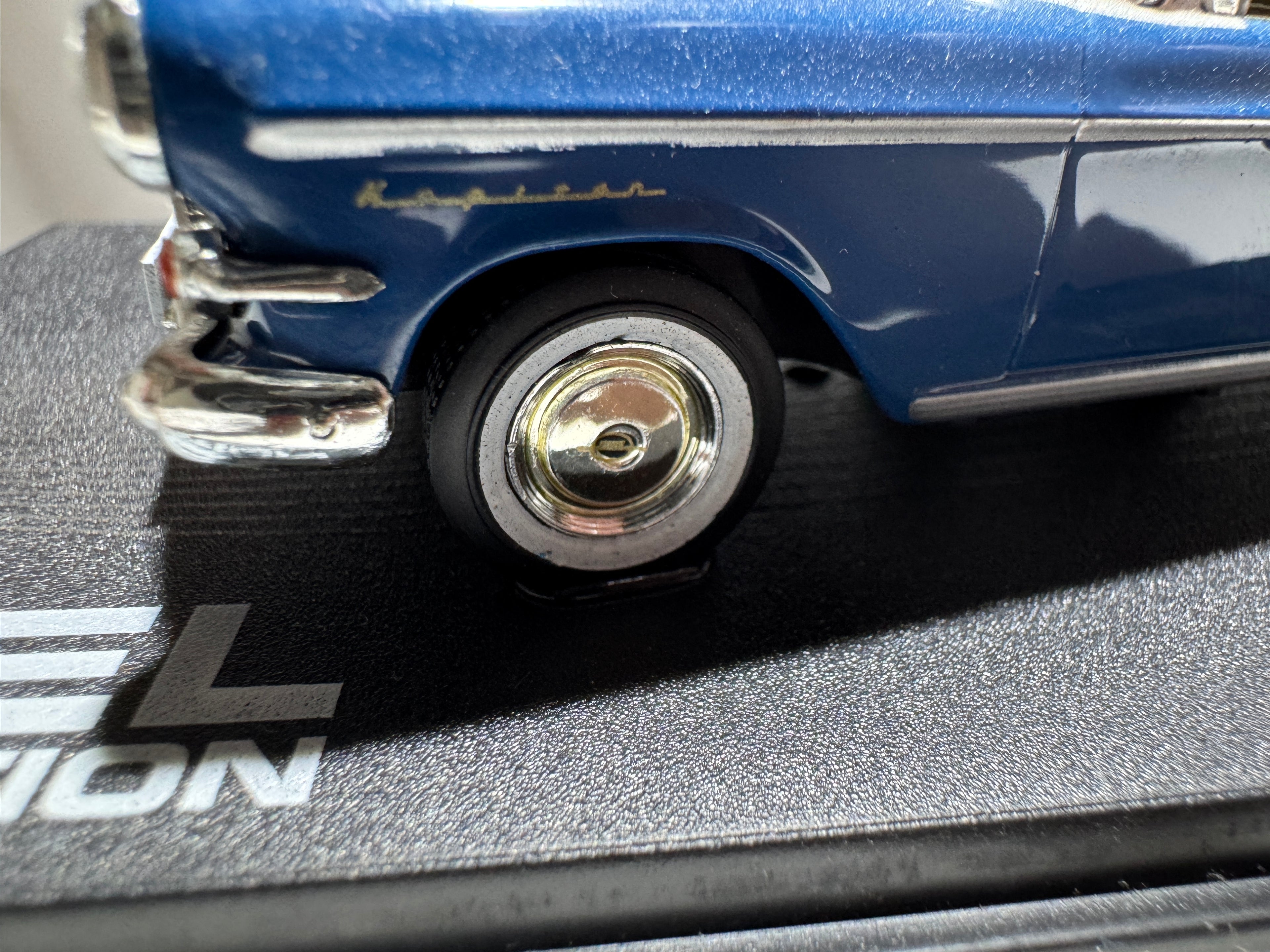 1:43 Atlas Opel Collection Opel Kapitän P1 Limousine 1958-59 Blau-Weiß OVP #499