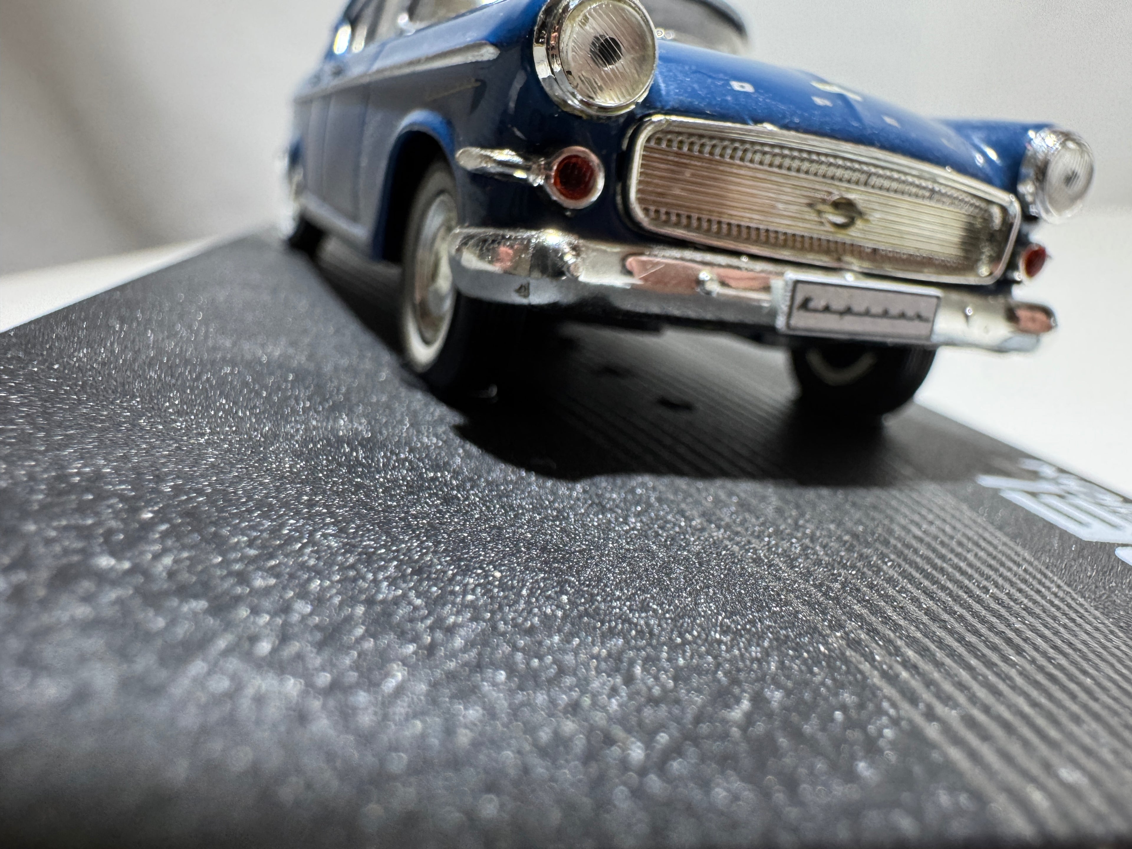 1:43 Atlas Opel Collection Opel Kapitän P1 Limousine 1958-59 Blau-Weiß OVP #499