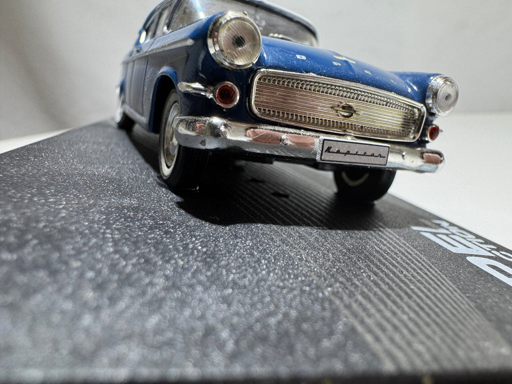 1:43 Atlas Opel Collection Opel Kapitän P1 Limousine 1958-59 Blau-Weiß OVP #499
