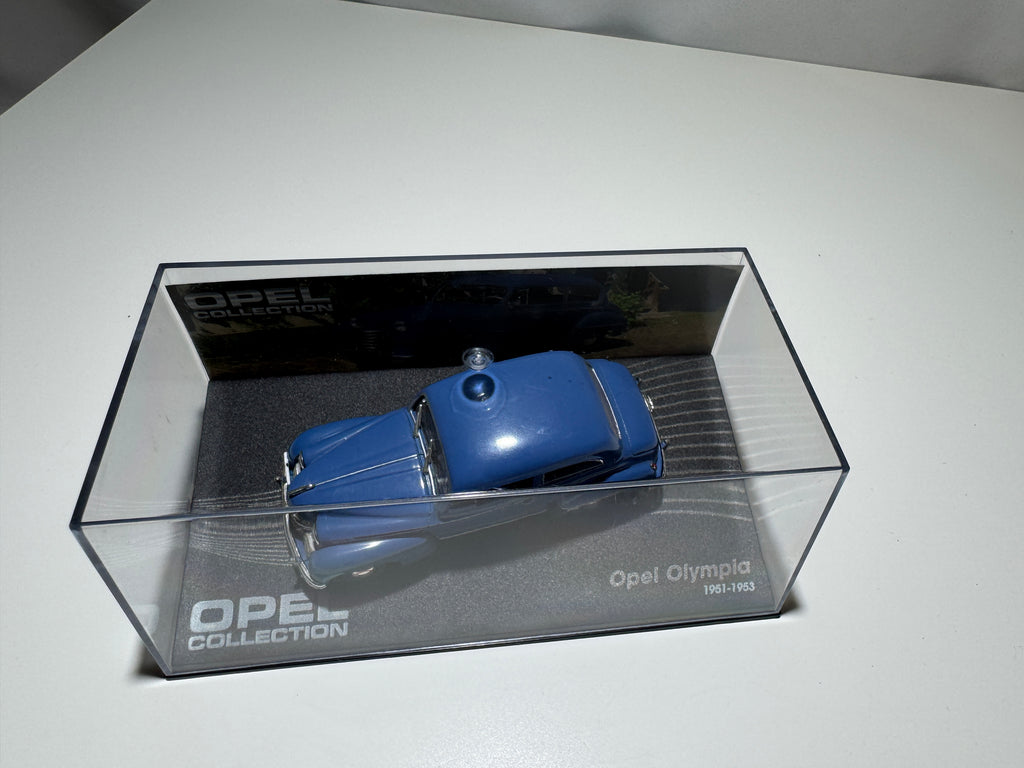1:43 Atlas Opel Collection Opel Olympia 1951-53 Blau OVP #502