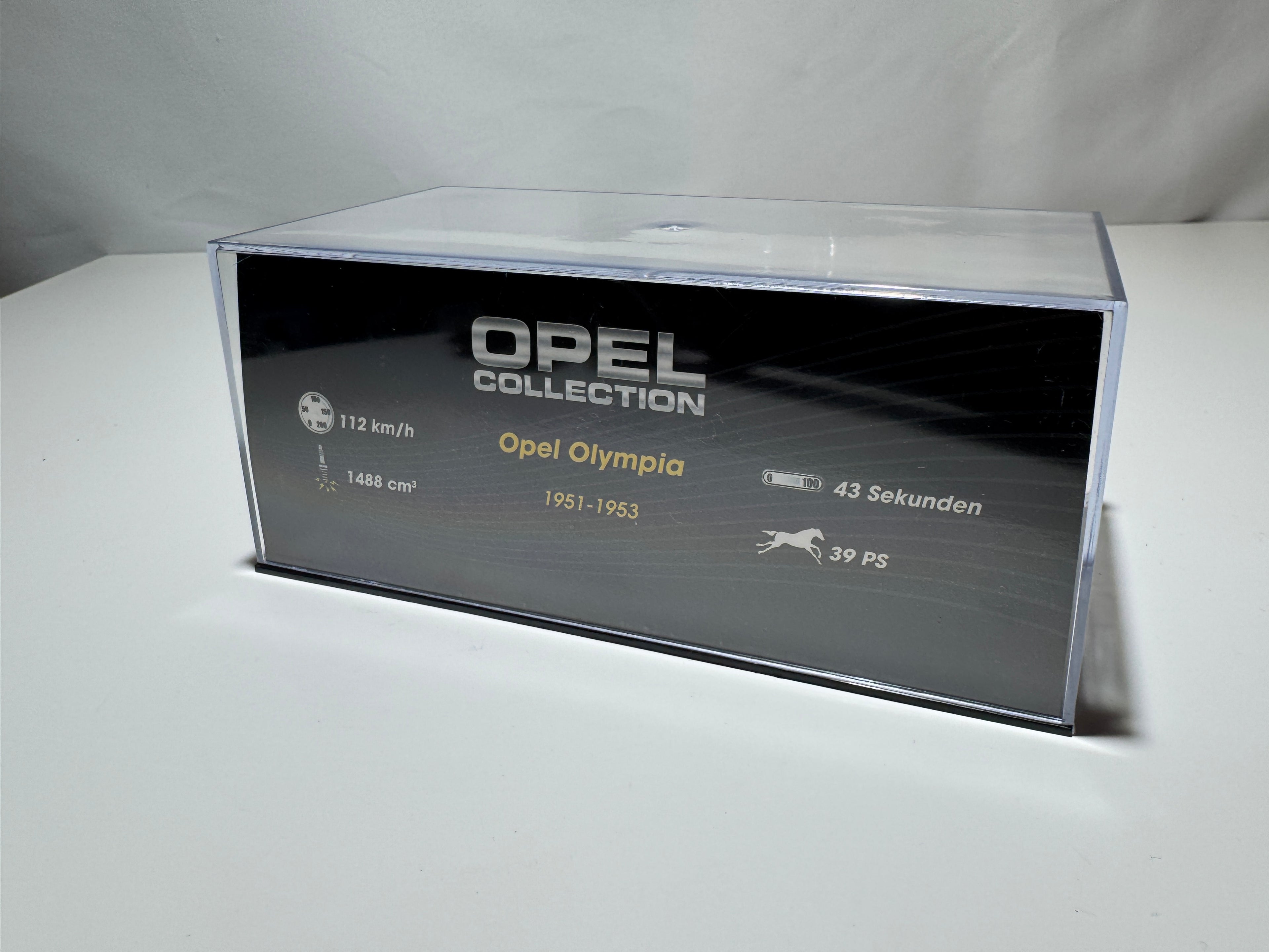 1:43 Atlas Opel Collection Opel Olympia 1951-53 Blau OVP #502